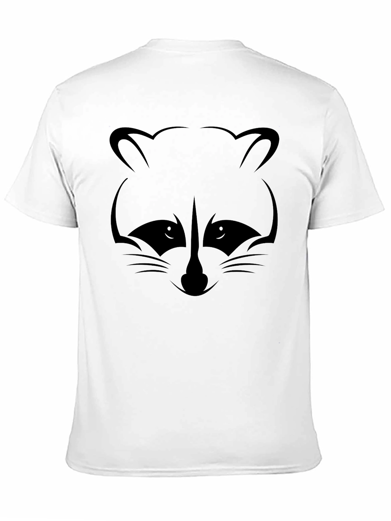 Raccoon Graphic T-Shirt - Black