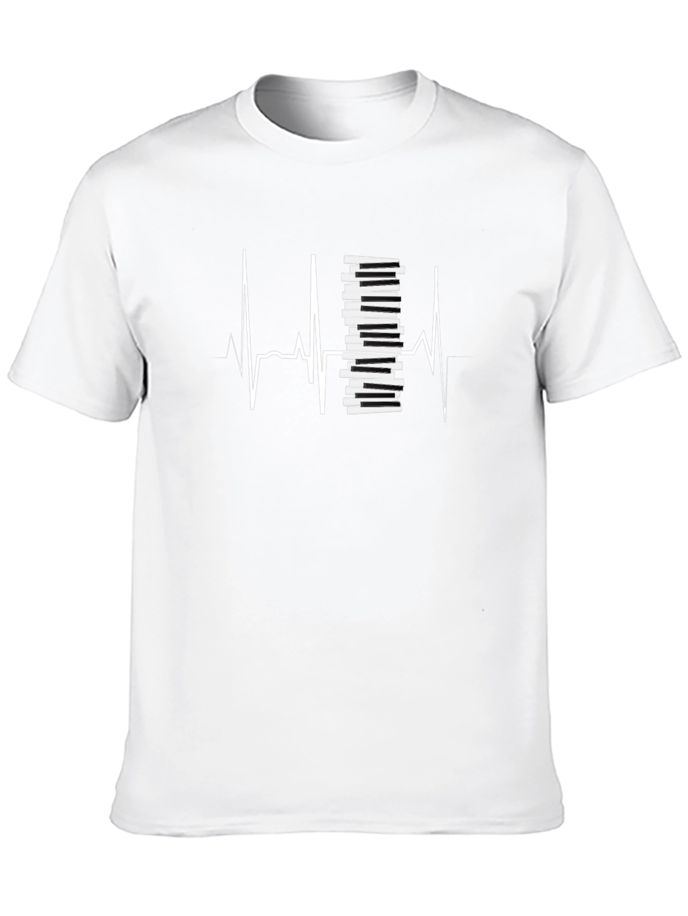Music Lovers Heartbeat Tee