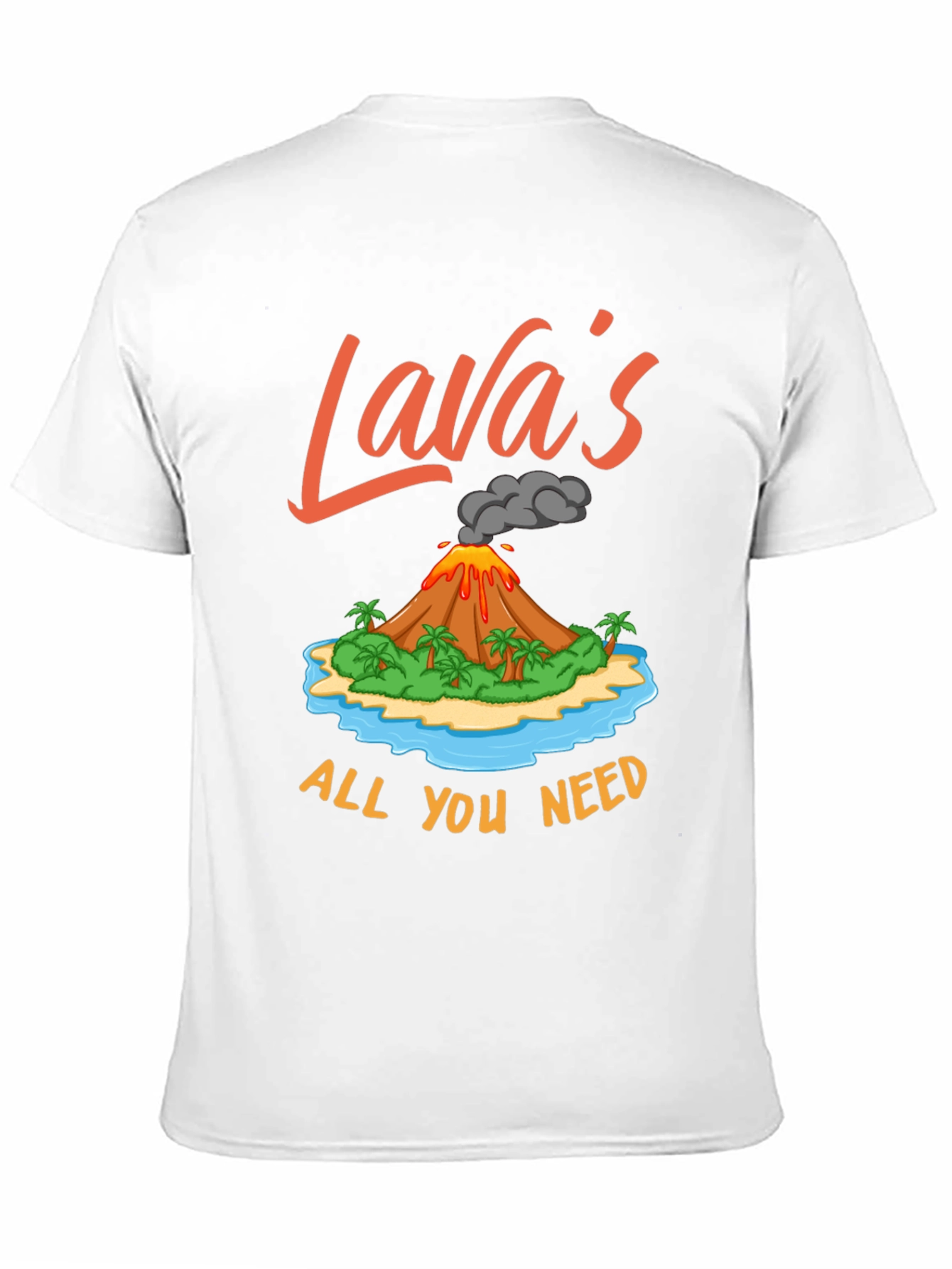 Lavas All You Need Mens Graphic T-Shirt