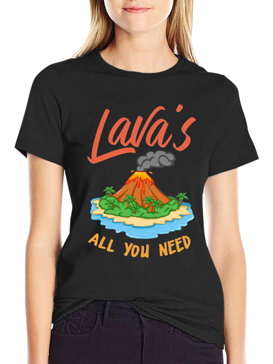Lavas All You Need Mens Graphic T-Shirt