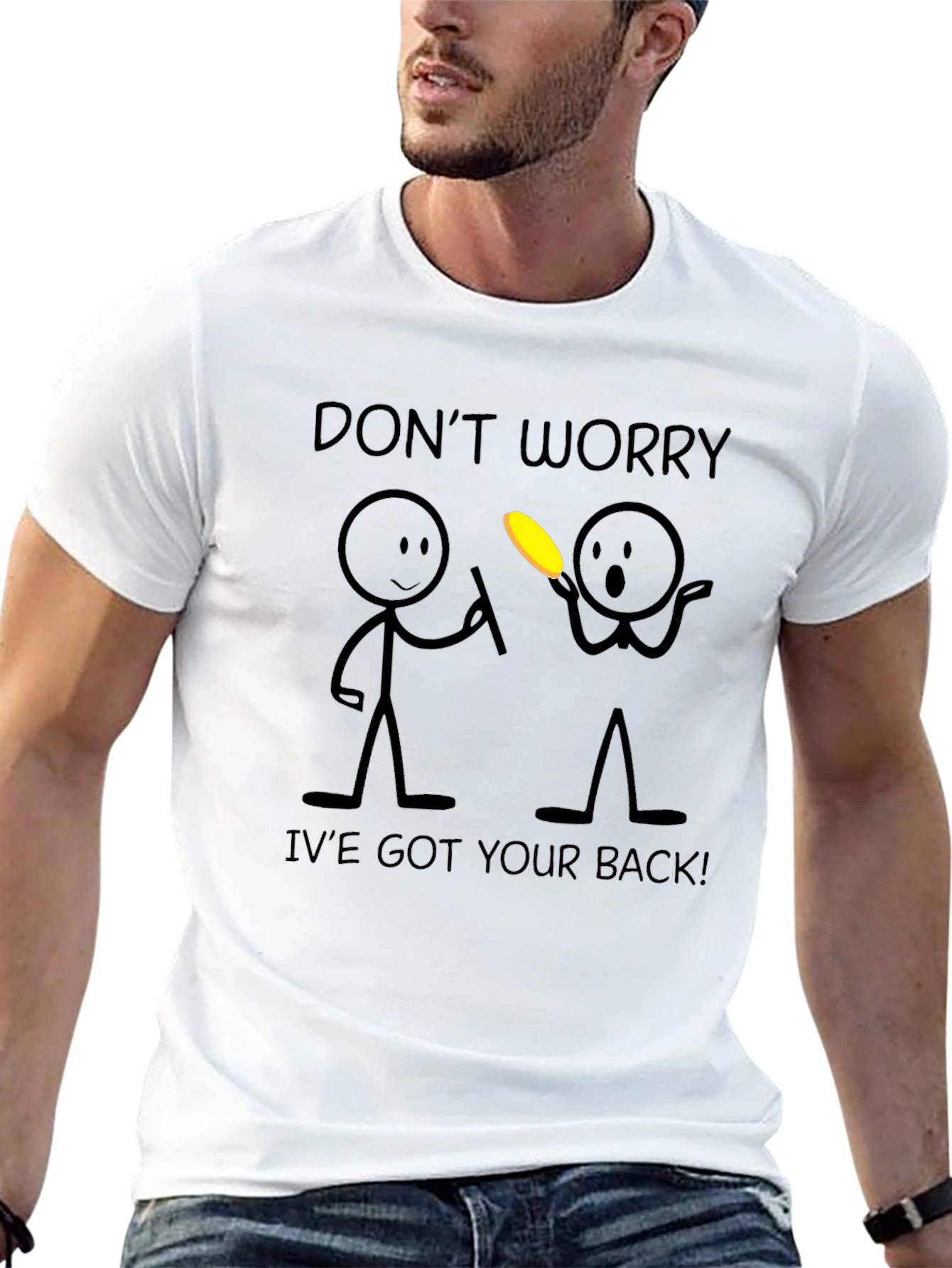 Funny Ive Got Your Back Graphic Tee