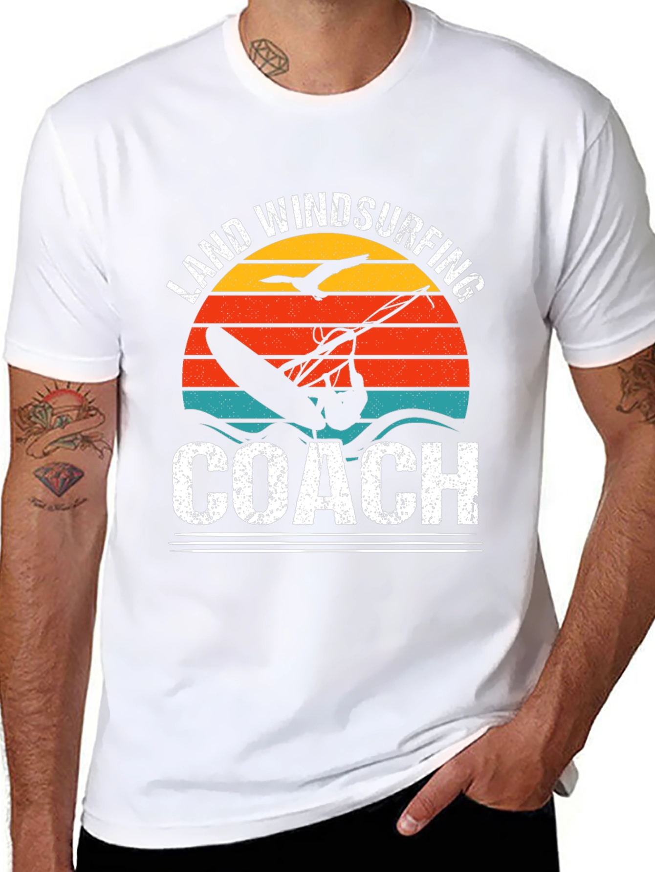 Land Windsurfing Coach T-Shirt