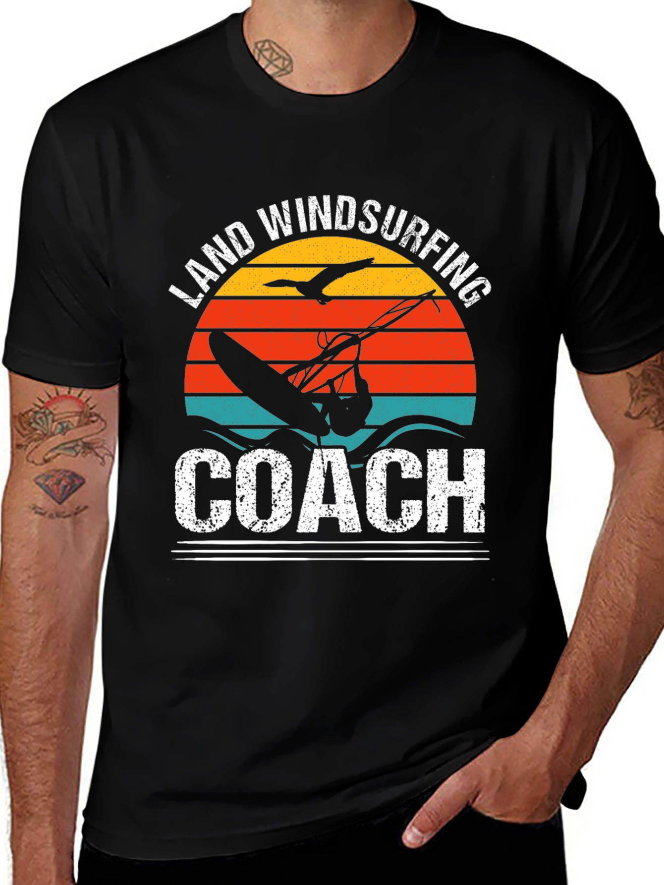 Land Windsurfing Coach T-Shirt