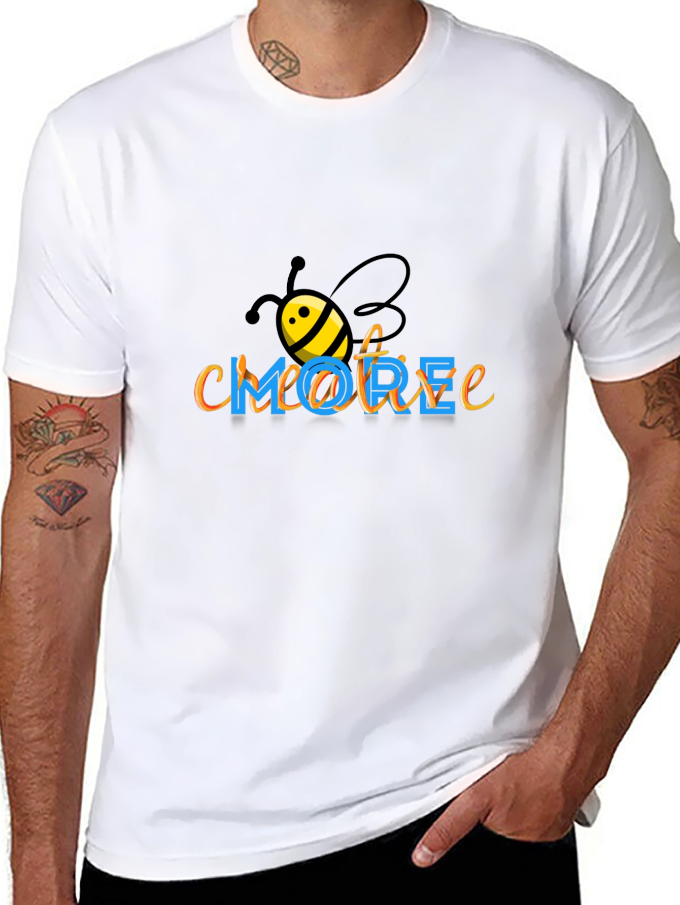Bee More T-Shirt - Positive Graphic Tee