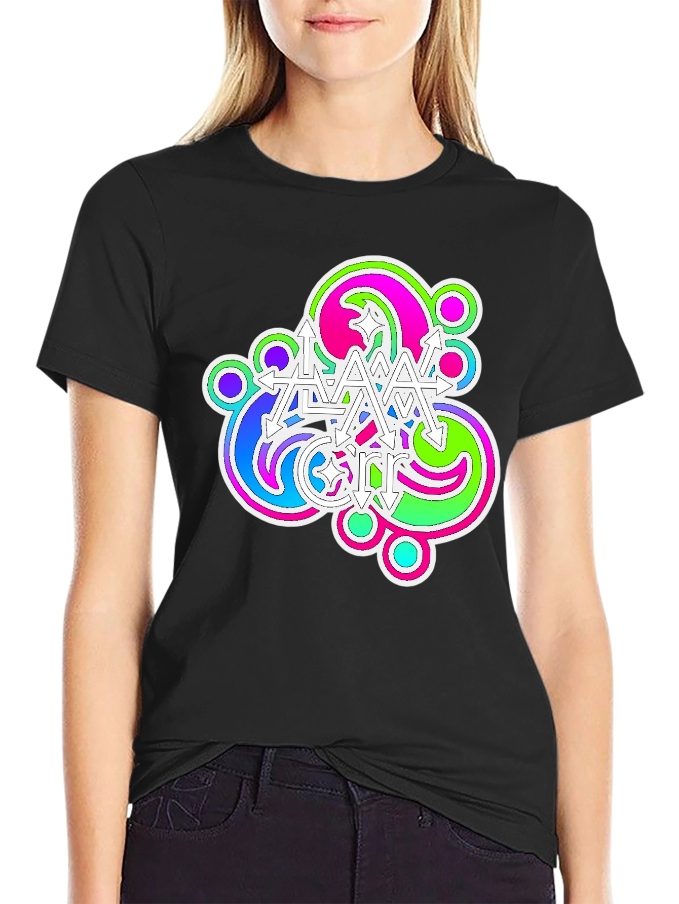 Vibrant Graphic Print Tee - Cool & Stylish Design