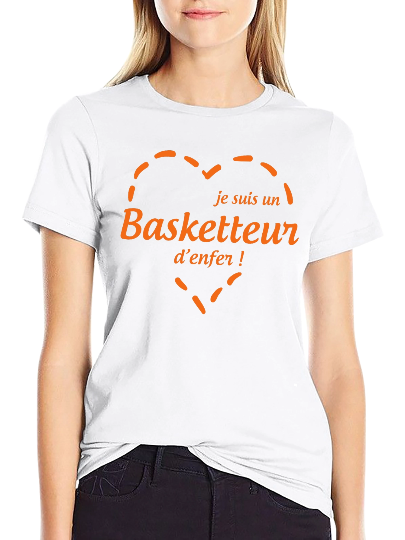 Je Suis Un Basketteur denfer! T-Shirt
