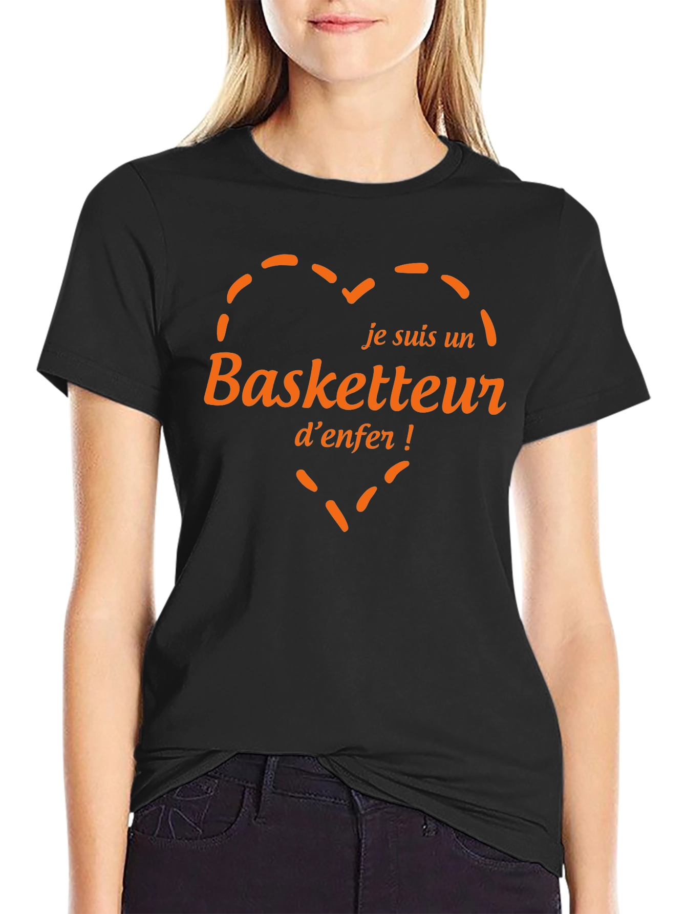 Je Suis Un Basketteur denfer! T-Shirt