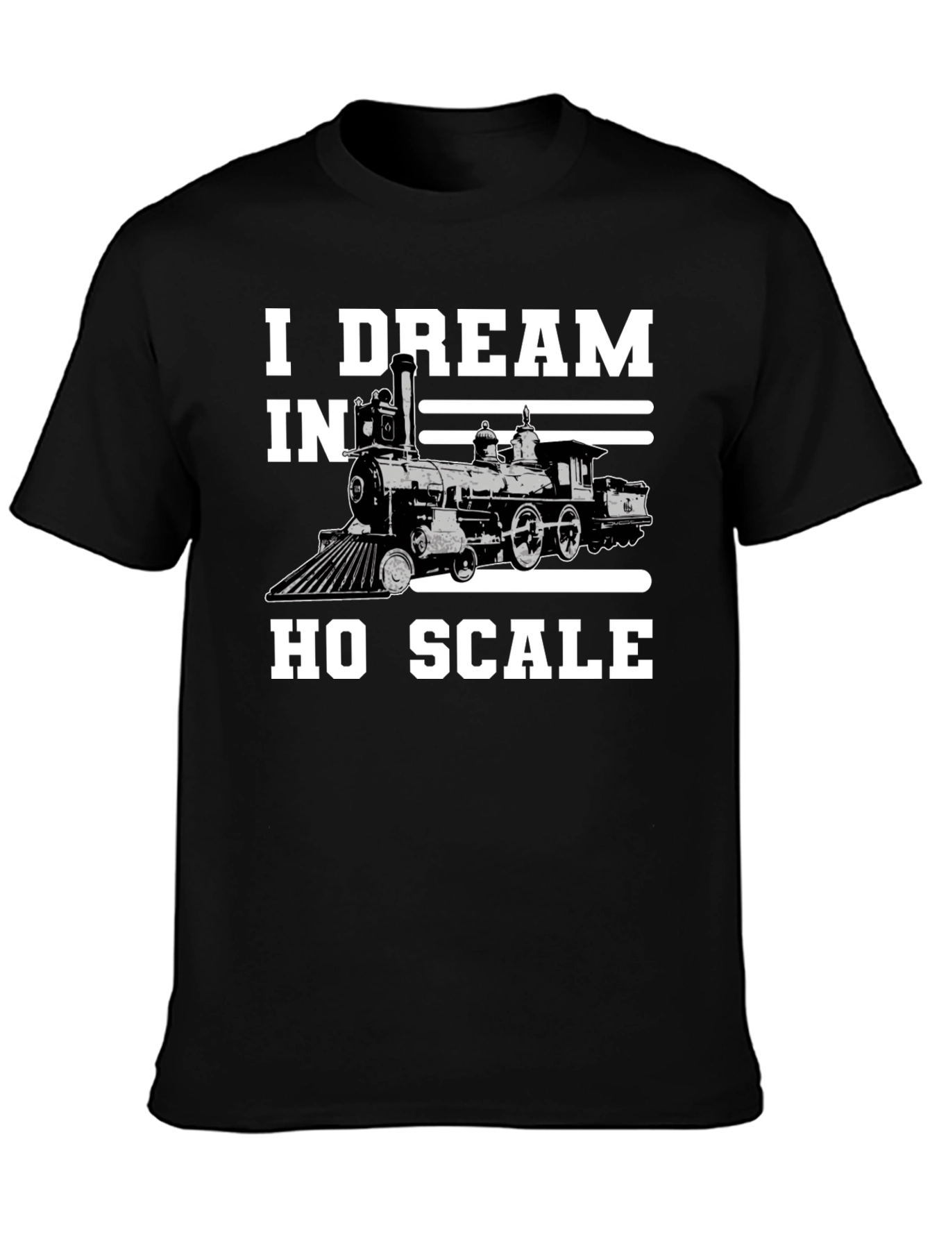 I Dream In HO Scale Train T-Shirt
