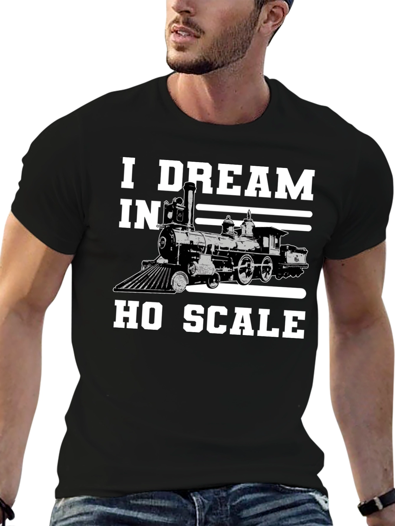 I Dream In HO Scale Train T-Shirt