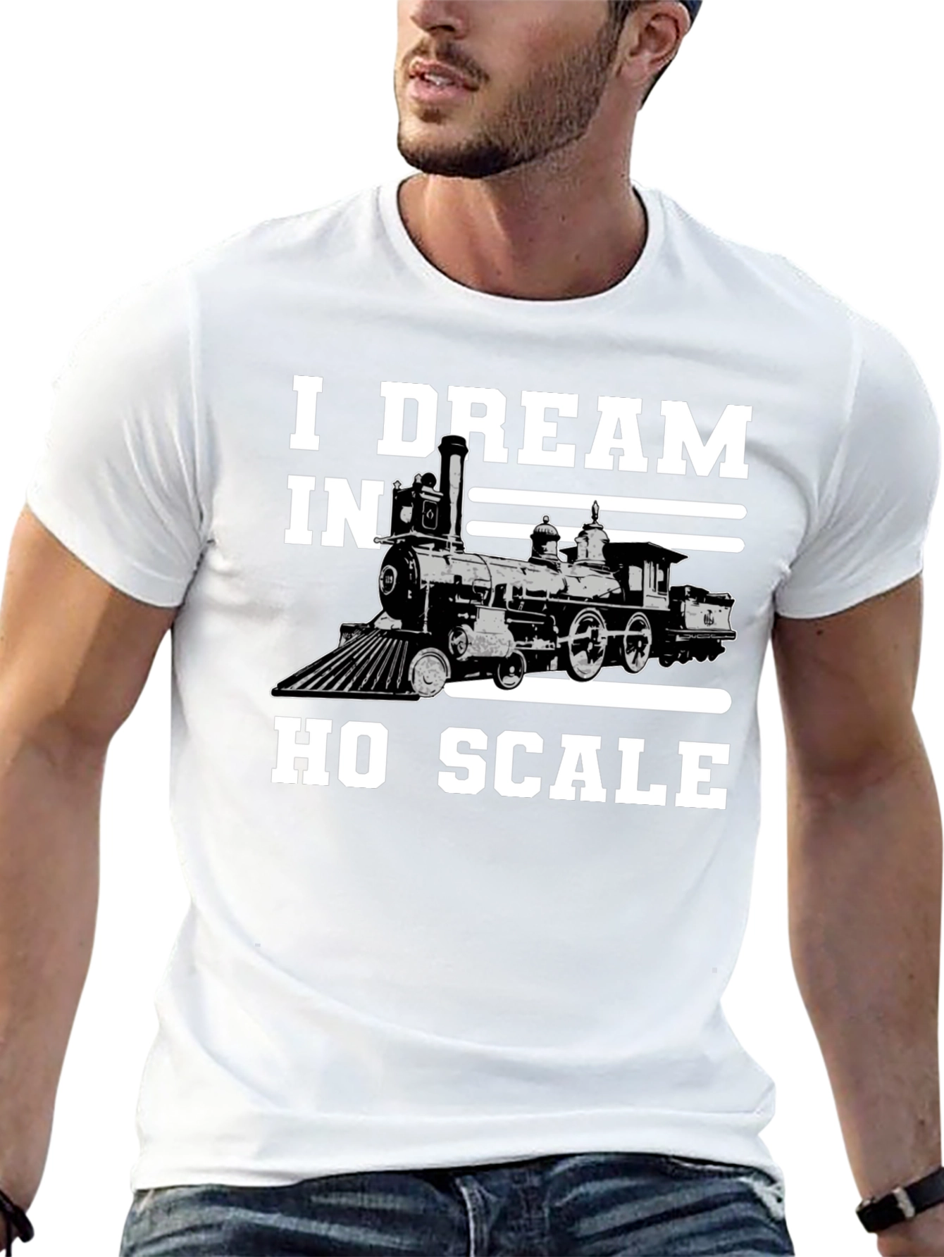 I Dream In HO Scale Train T-Shirt