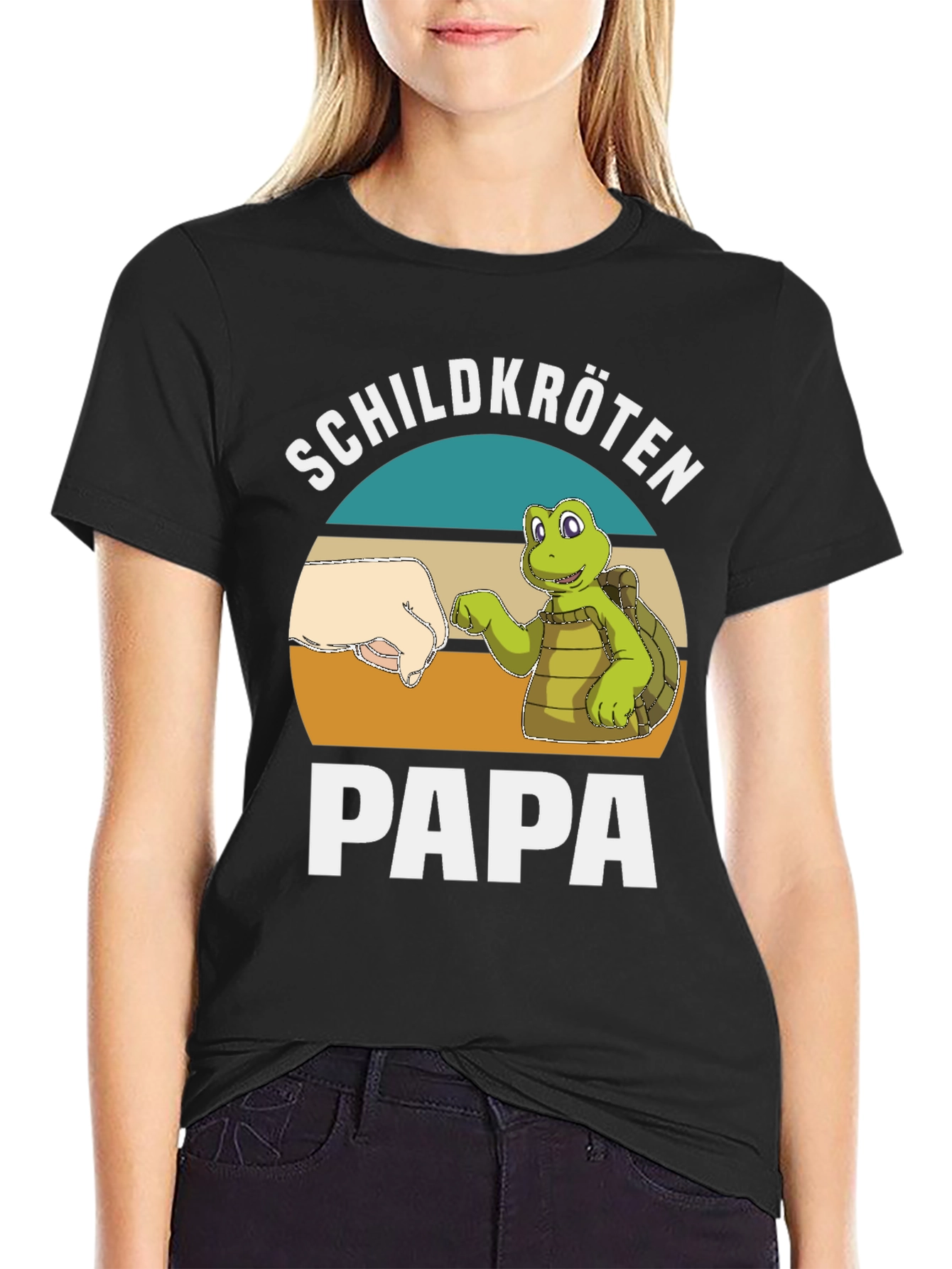 Turtle Papa T-Shirt - Schildkröten Fathers Day Gift