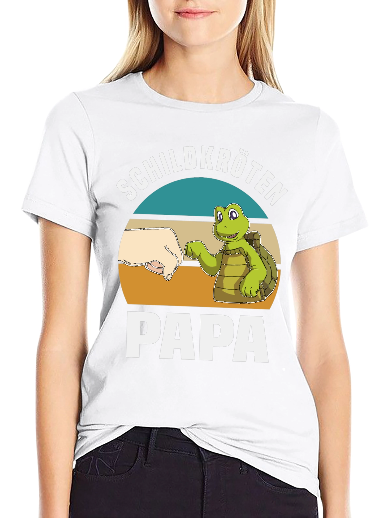 Turtle Papa T-Shirt - Schildkröten Fathers Day Gift