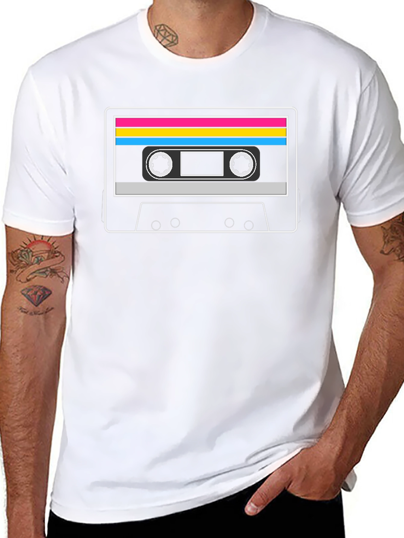 Retro Cassette Tape Pride T-Shirt