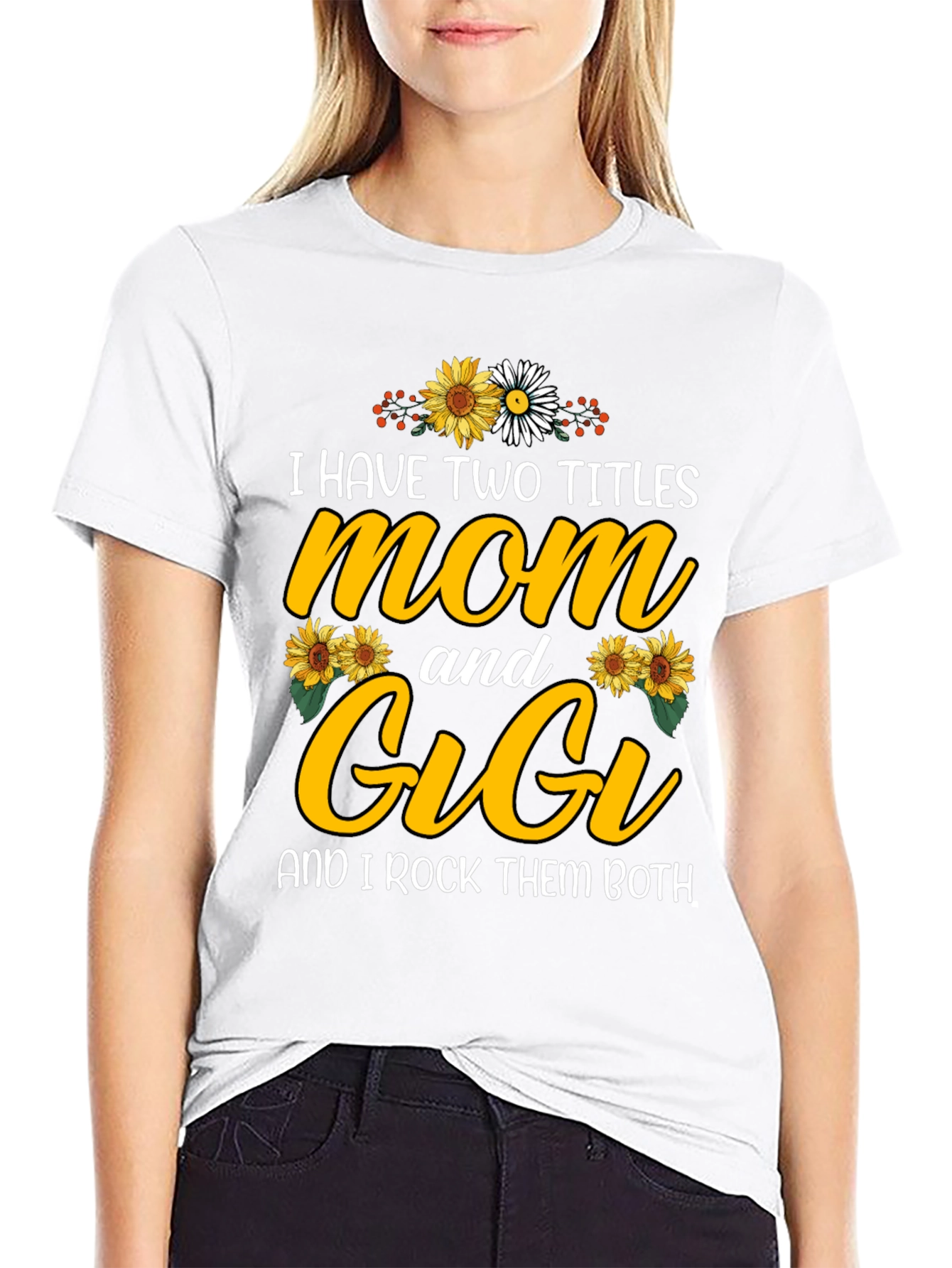 Mom & Gigi T-Shirt - Two Titles Rocked!