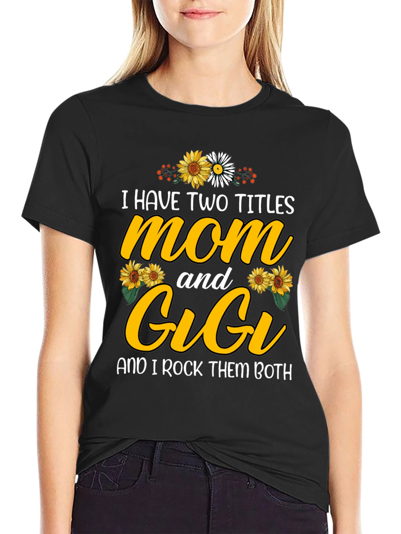 Mom & Gigi T-Shirt - Two Titles Rocked!