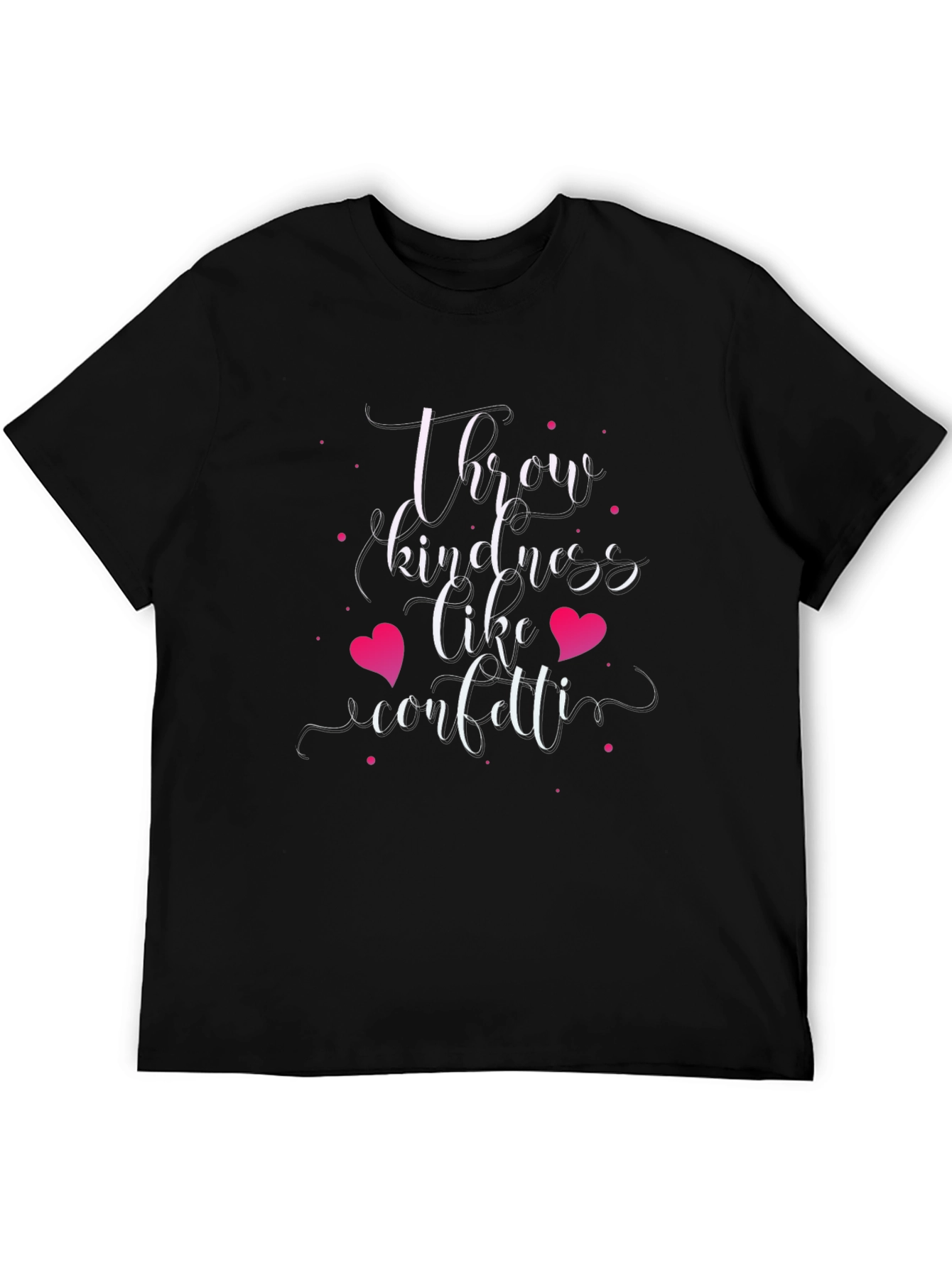 Kindness Confetti Graphic Tee - Soft Cotton