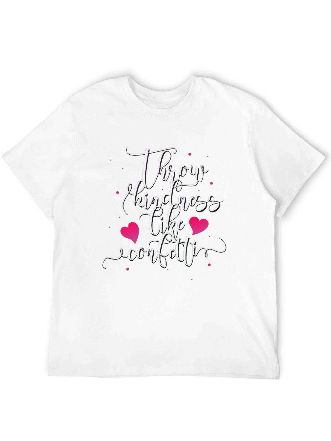 Kindness Confetti Graphic Tee - Soft Cotton