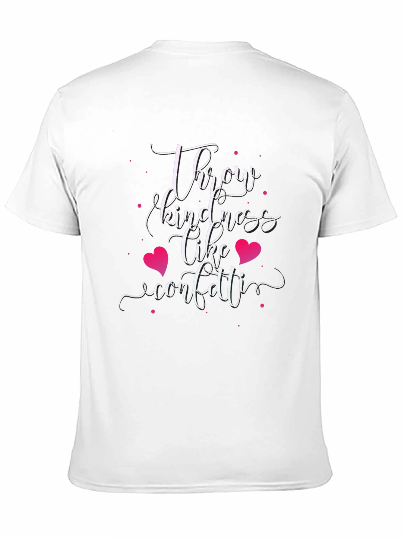 Kindness Confetti Graphic Tee - Soft Cotton