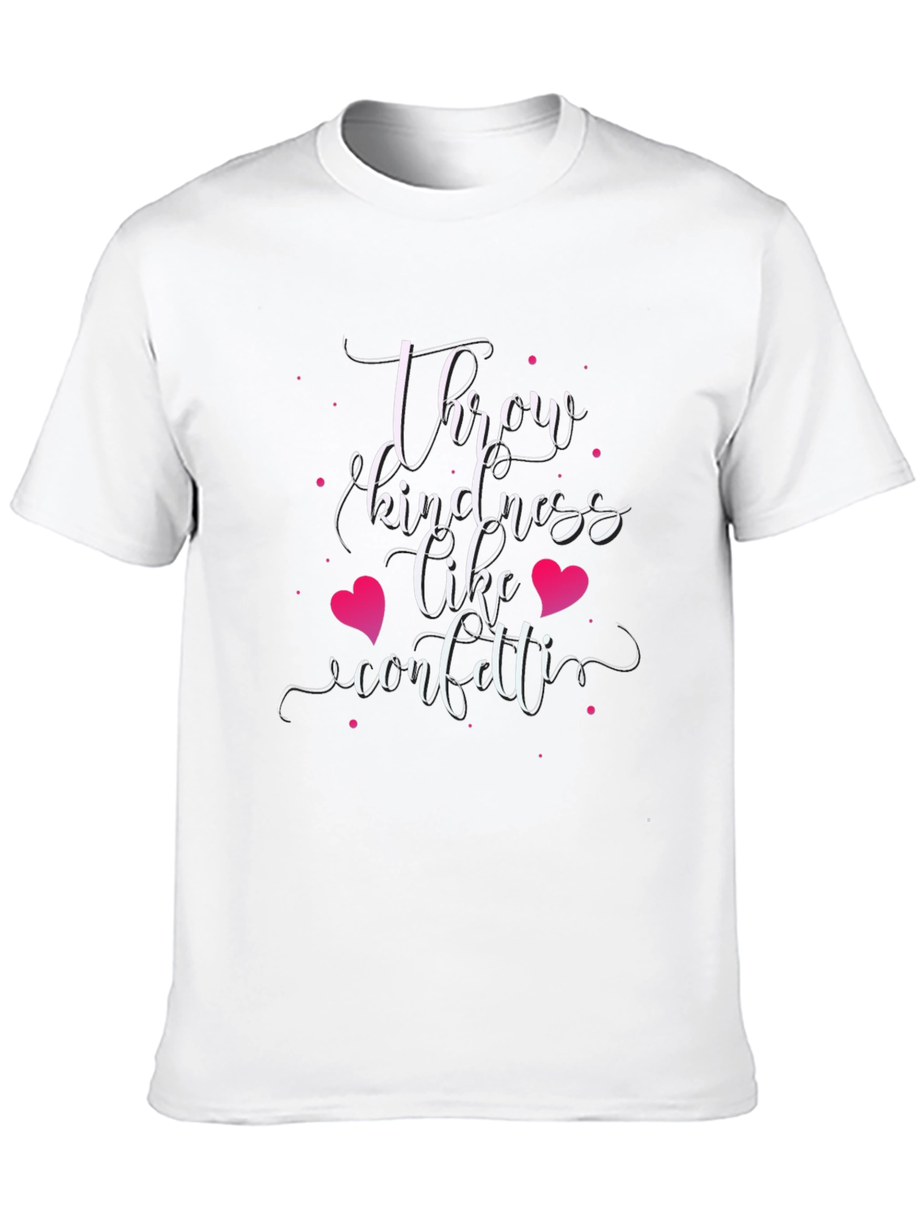 Kindness Confetti Graphic Tee - Soft Cotton