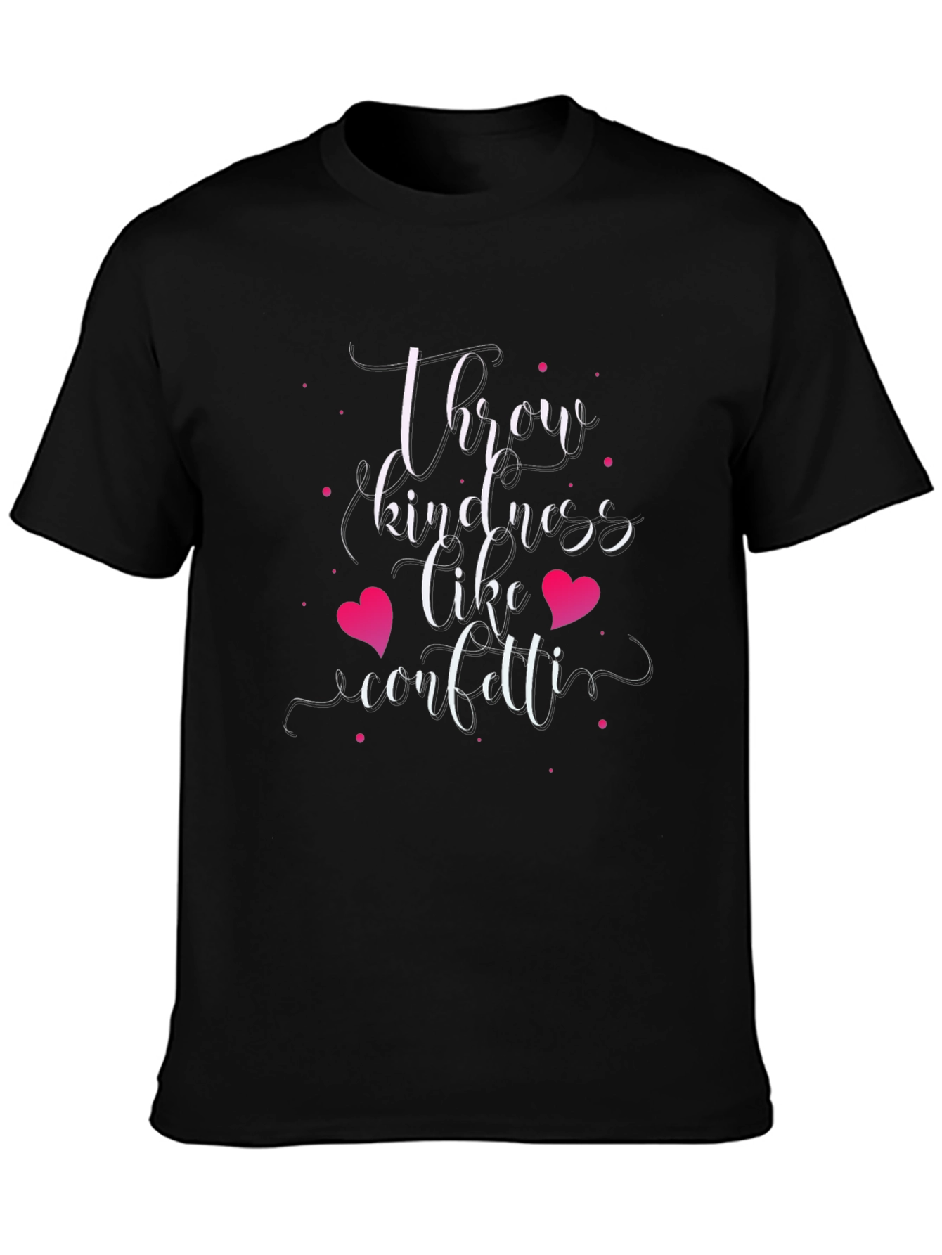 Kindness Confetti Graphic Tee - Soft Cotton