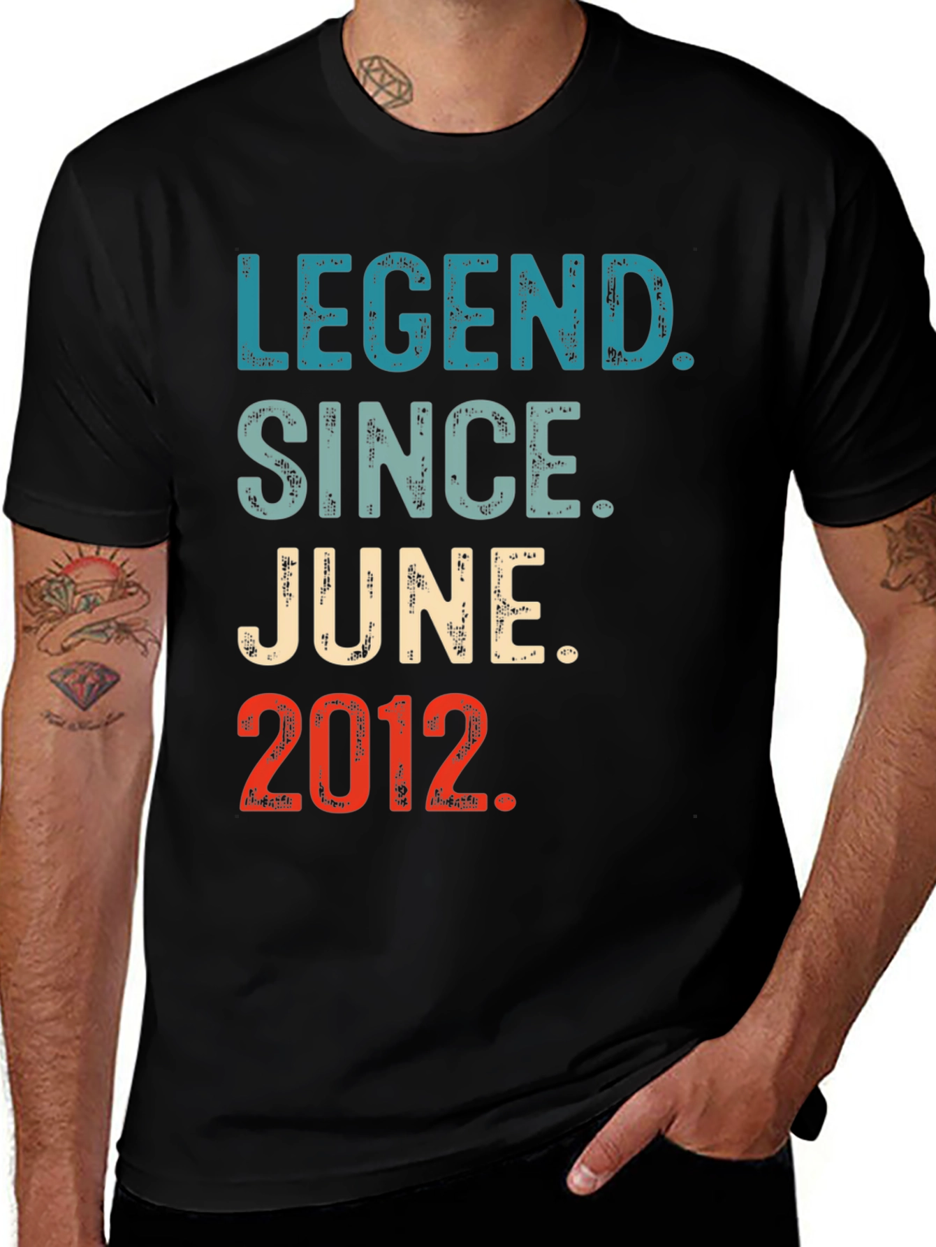 Legend Since June 2012 - Graphic T-Shirt