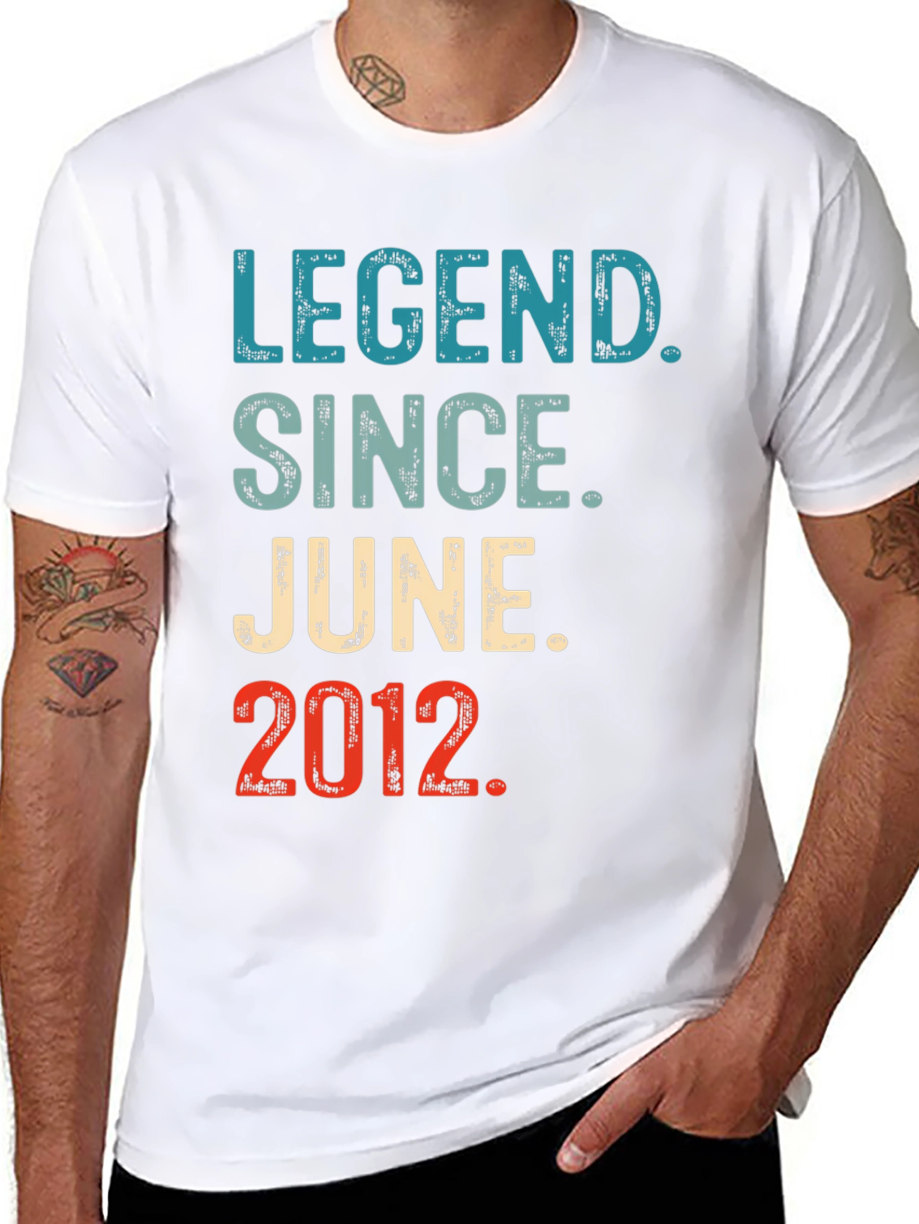 Legend Since June 2012 - Graphic T-Shirt