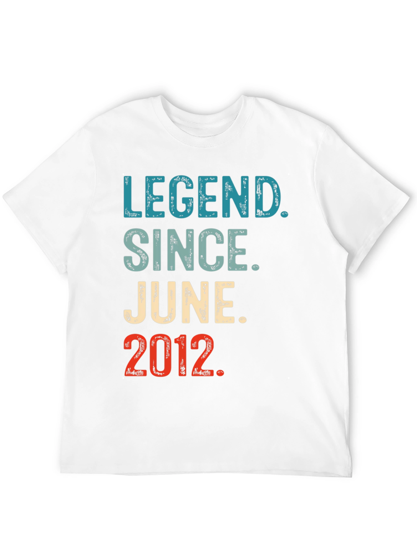 Legend Since June 2012 - Graphic T-Shirt