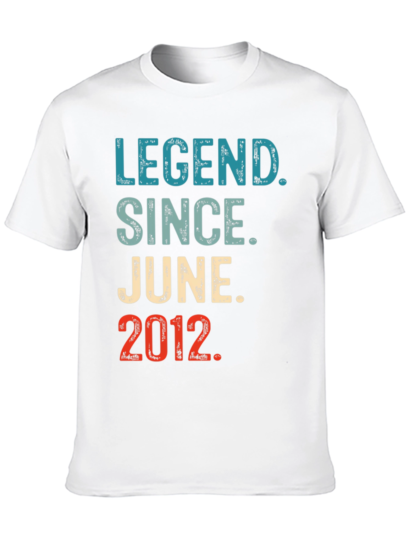 Legend Since June 2012 - Graphic T-Shirt