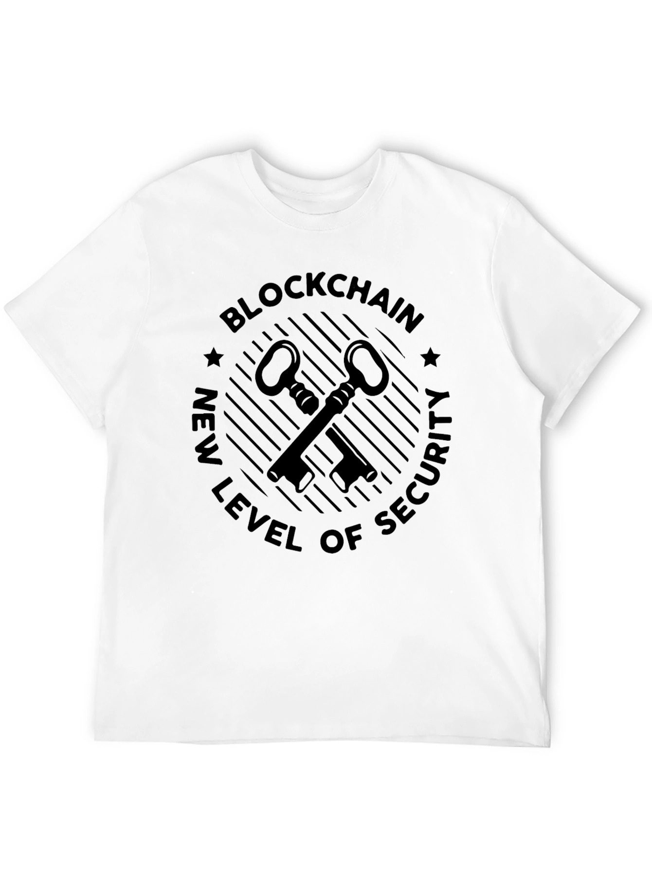 Blockchain Security Keys T-Shirt - New Level of Security