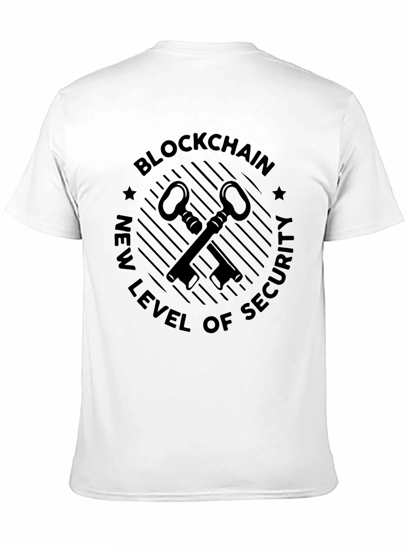 Blockchain Security Keys T-Shirt - New Level of Security