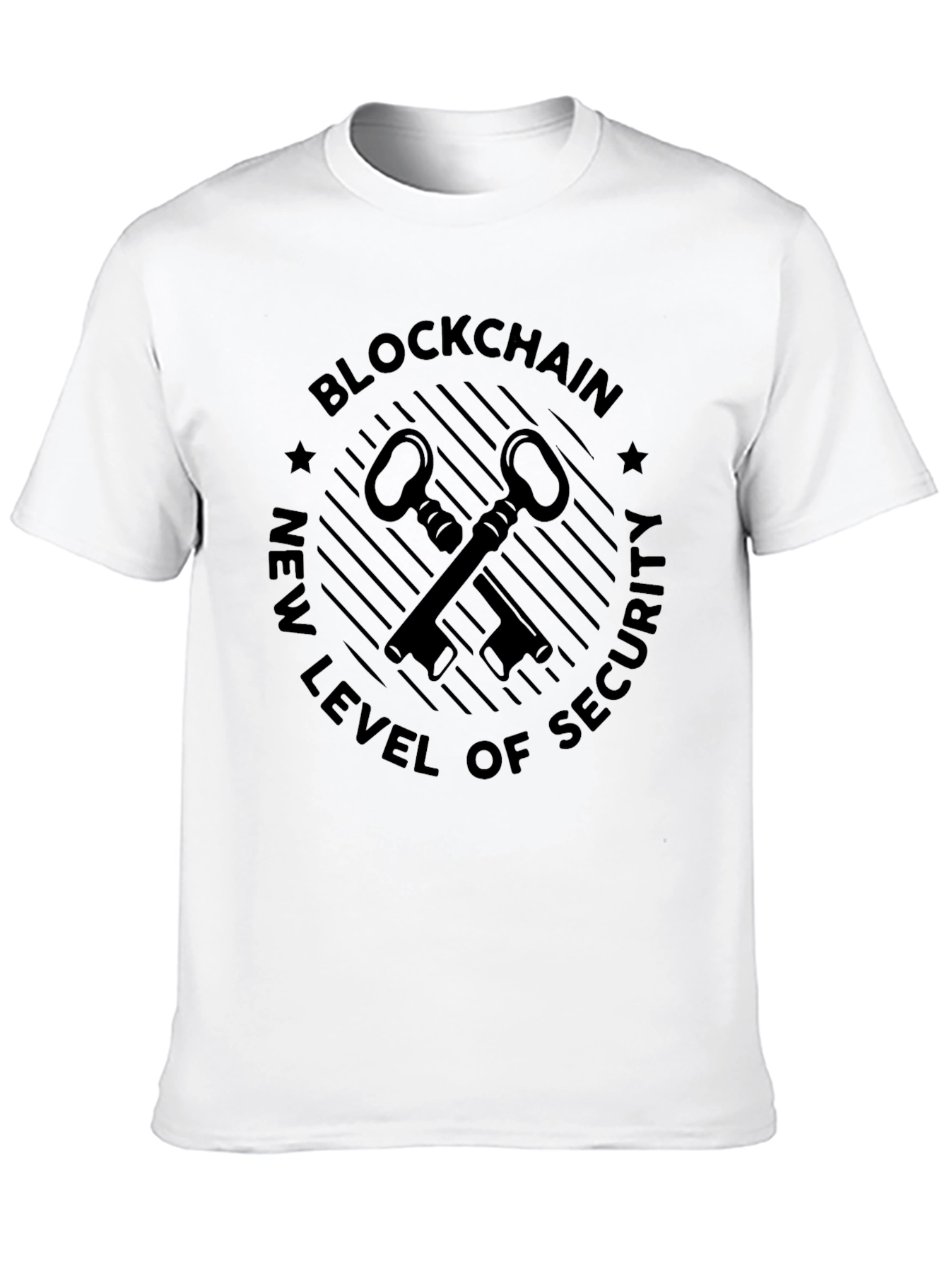 Blockchain Security Keys T-Shirt - New Level of Security