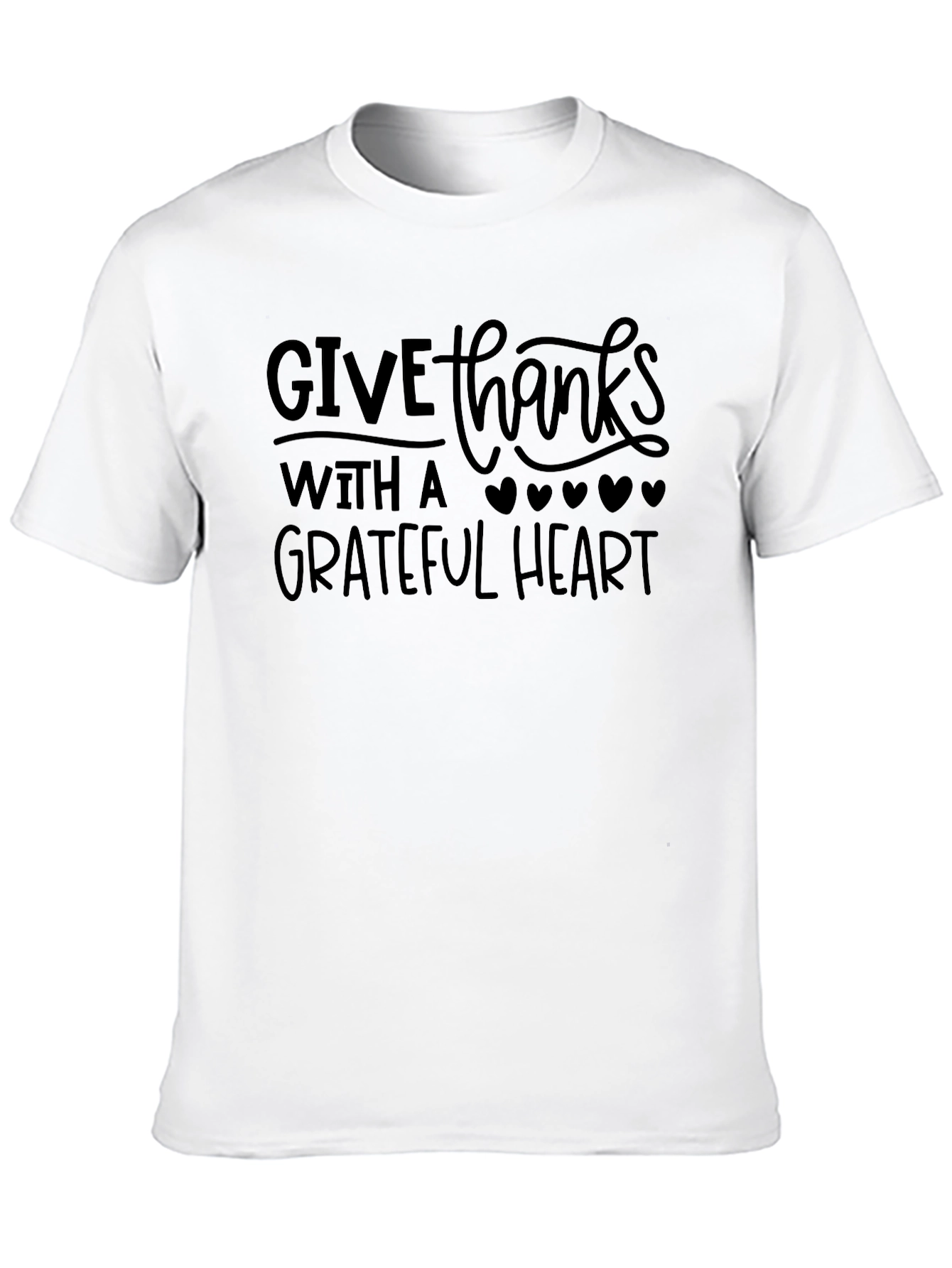Grateful Heart Thanksgiving T-Shirt