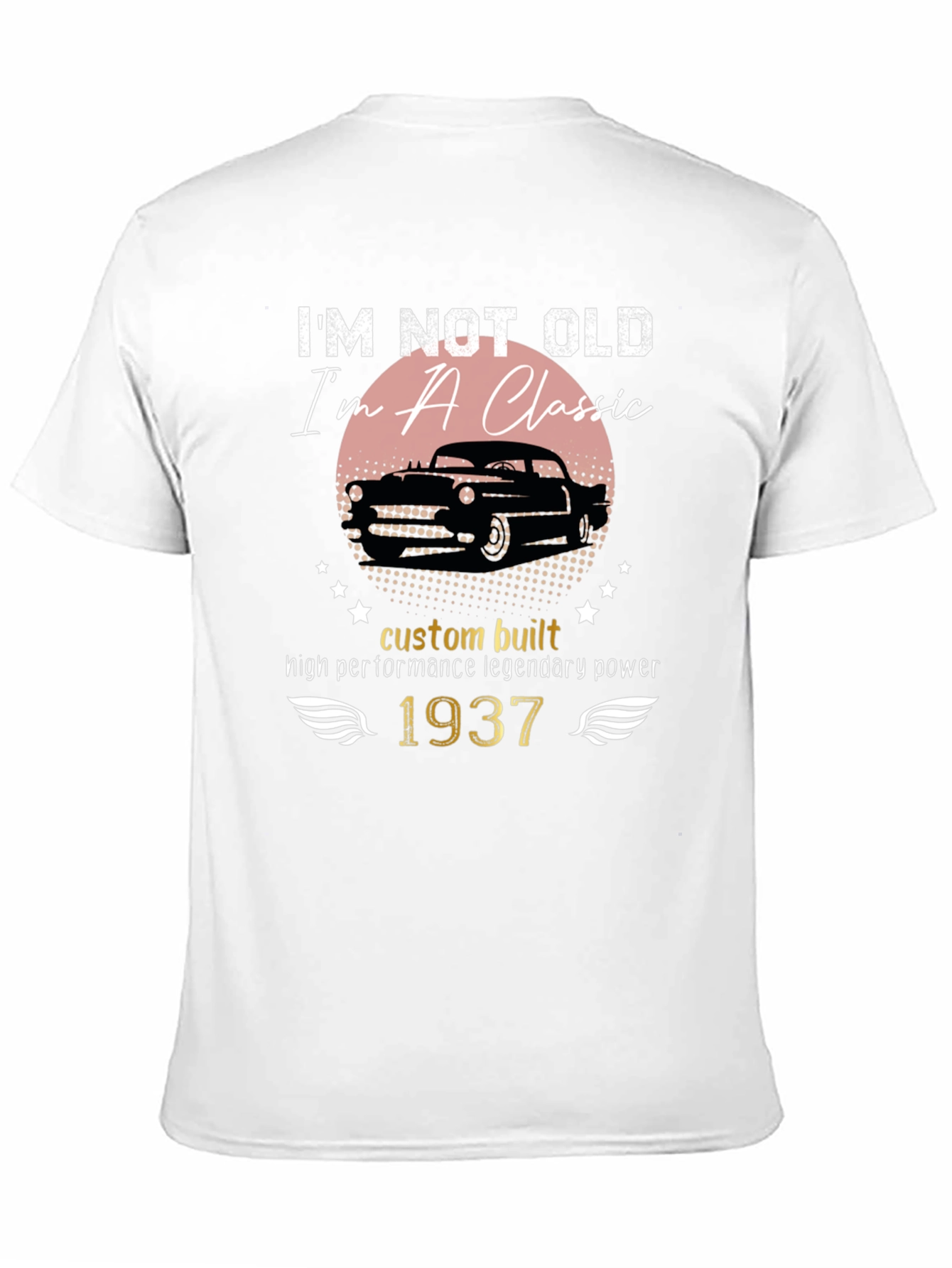 Classic Car 1937 Birthday T-Shirt