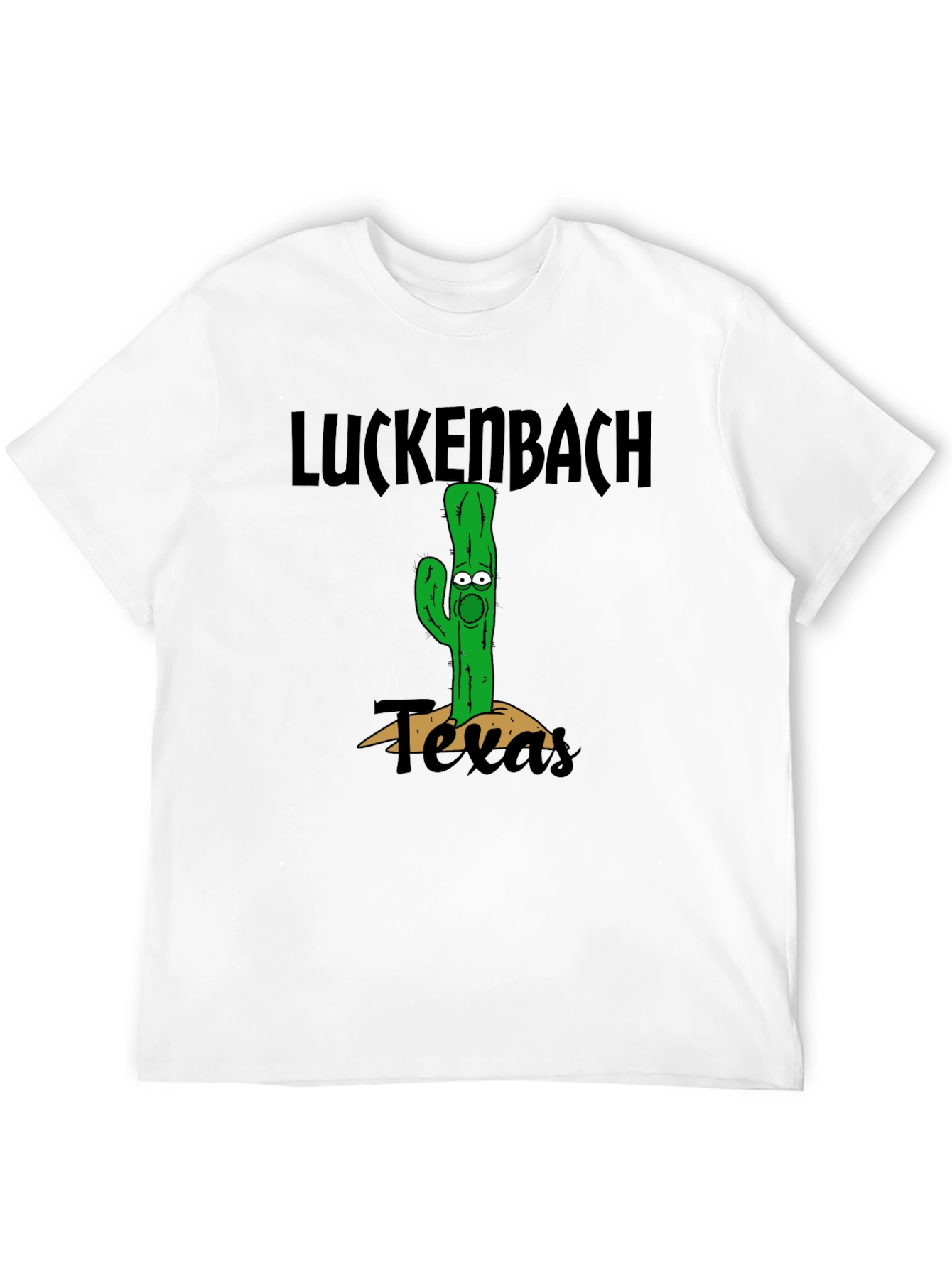 Luckenbach Texas Cactus T-Shirt