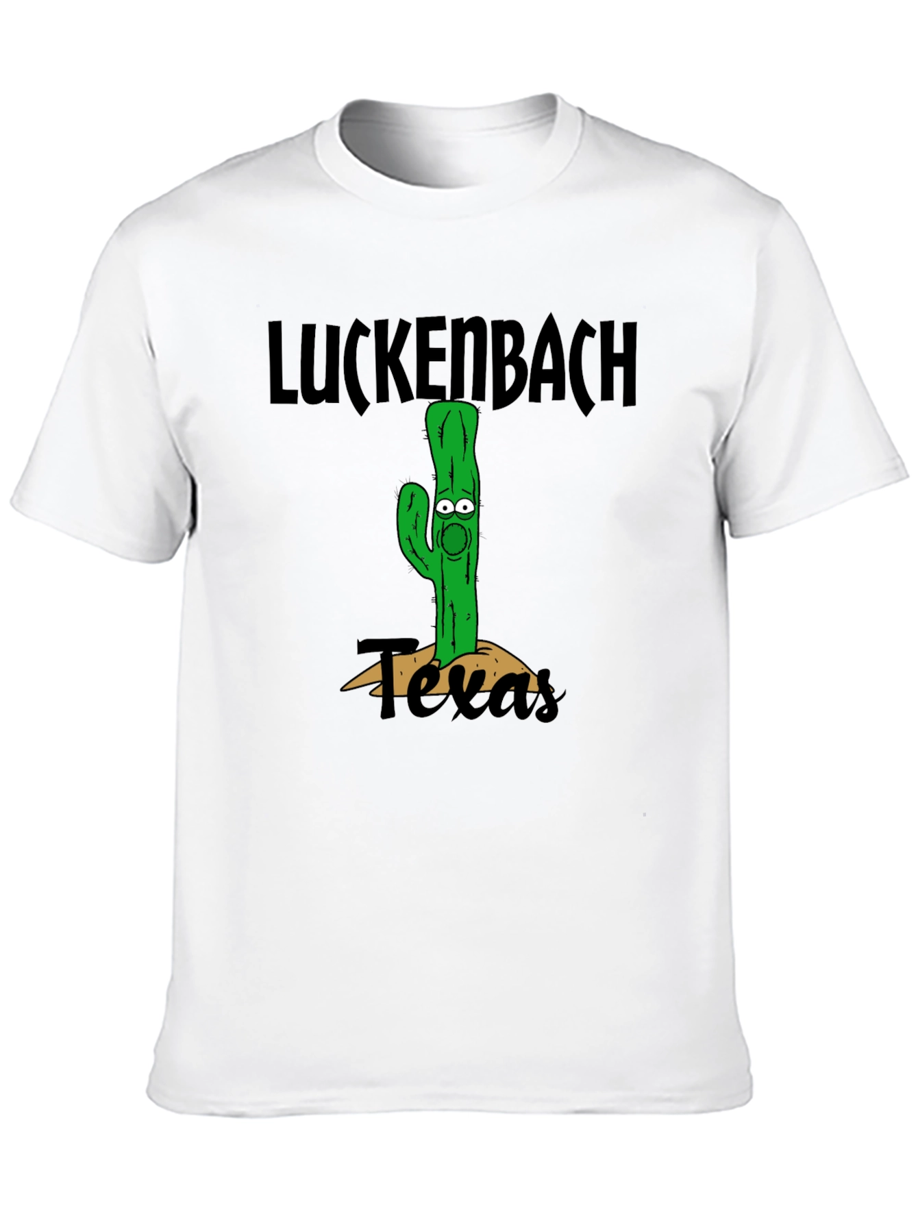 Luckenbach Texas Cactus T-Shirt