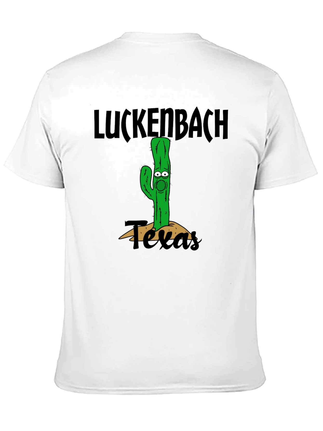 Luckenbach Texas Cactus T-Shirt