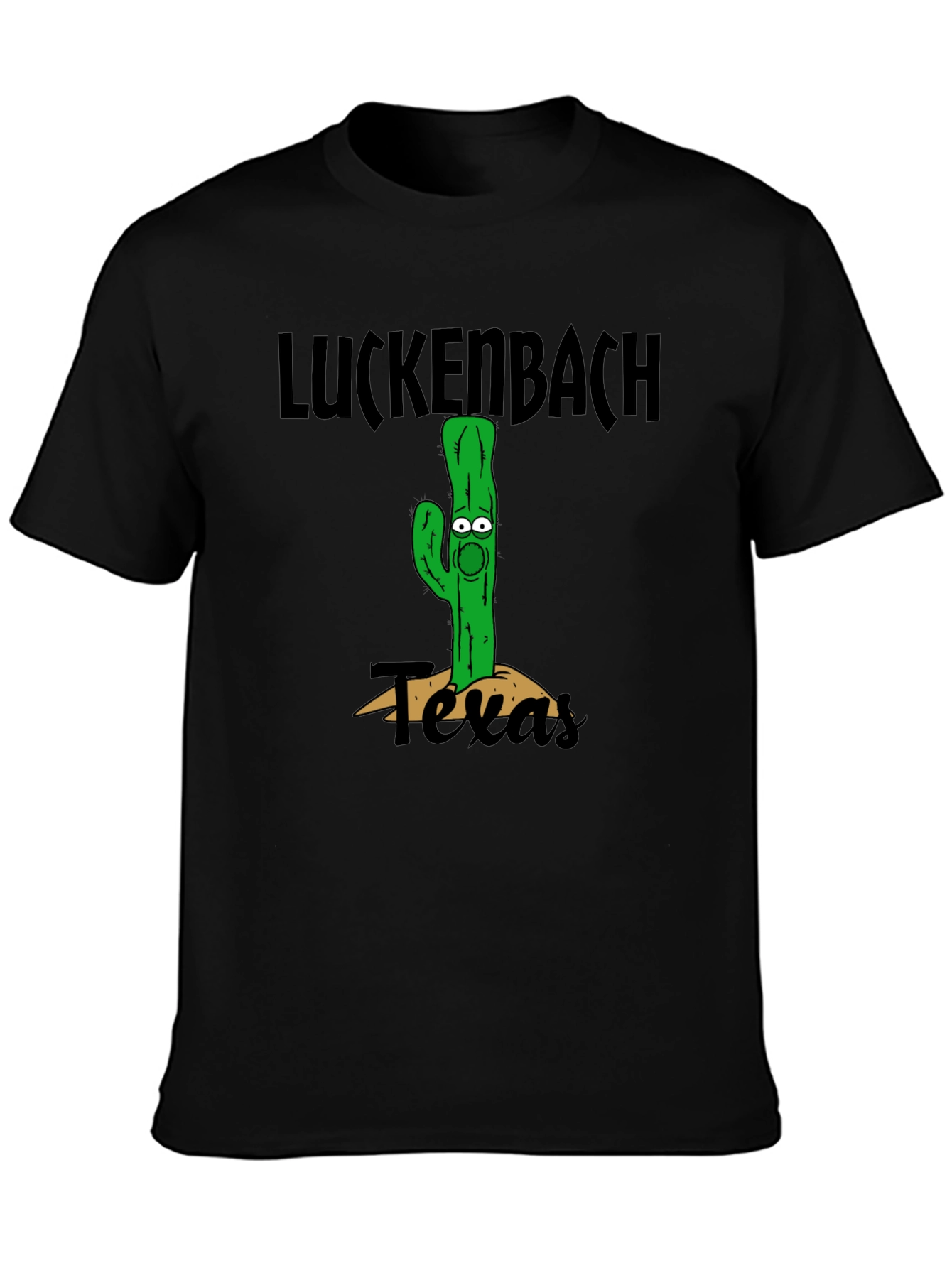 Luckenbach Texas Cactus T-Shirt