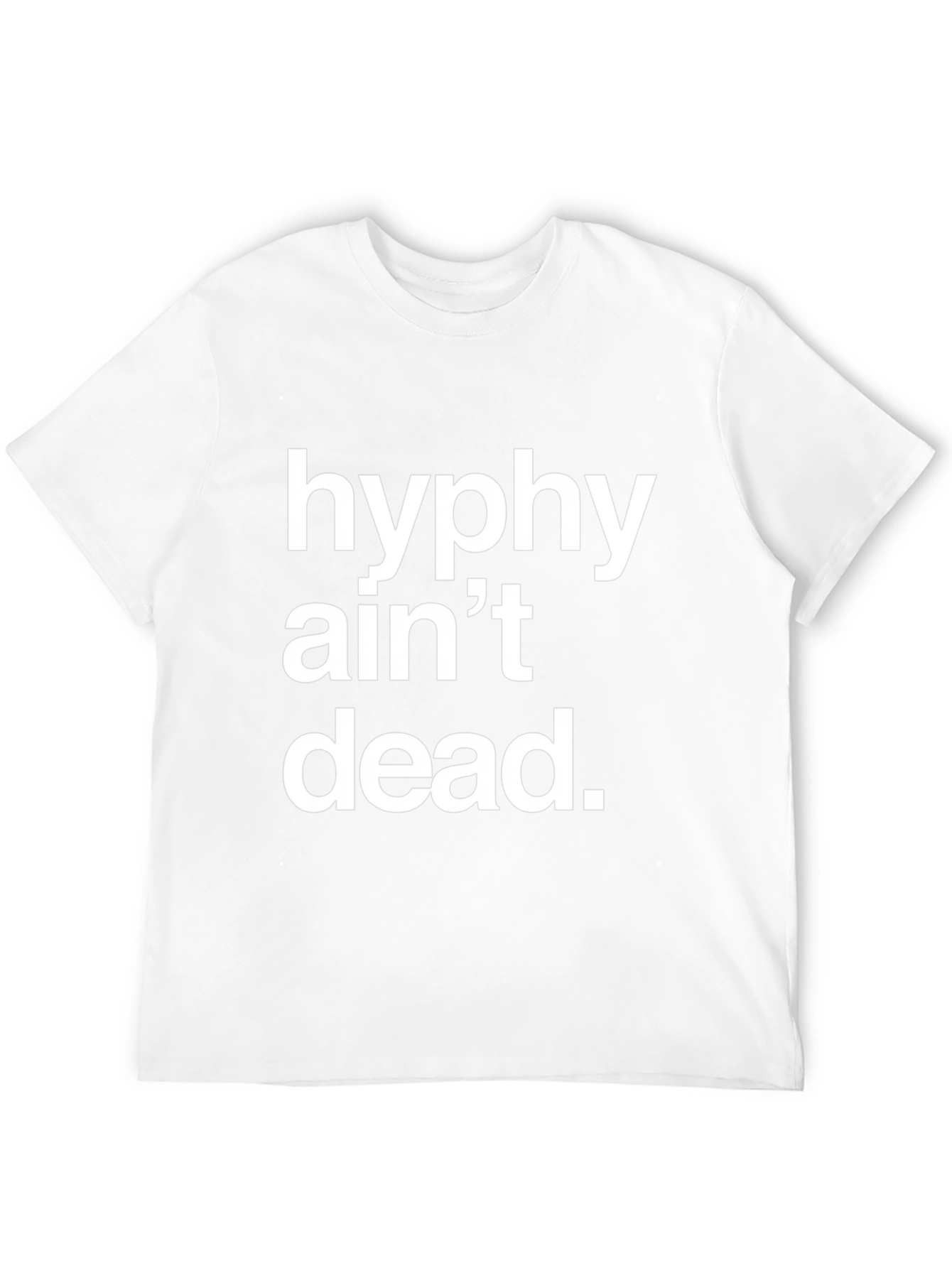 Hyphy Aint Dead Graphic T-Shirt - Black