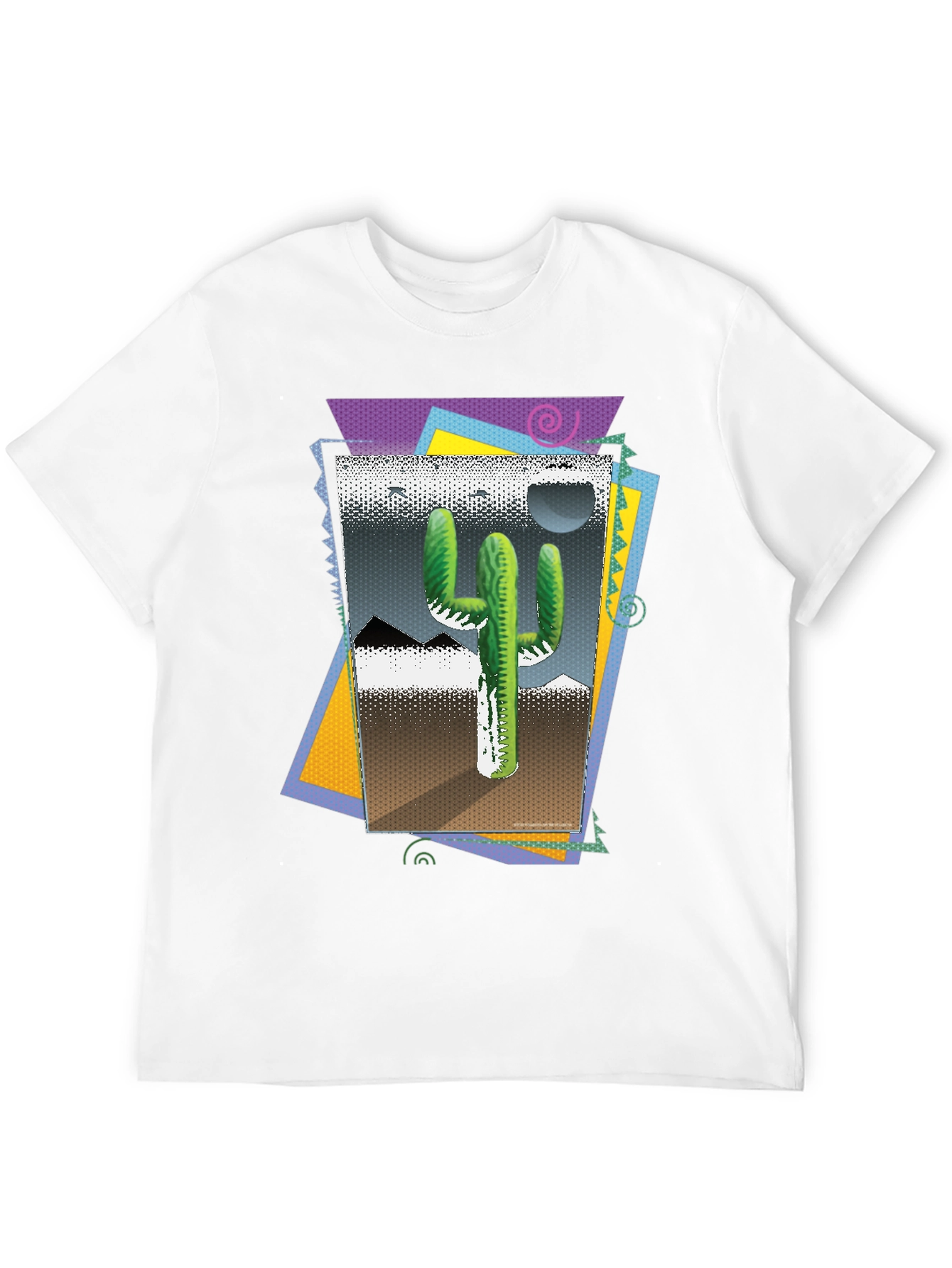 Cactus Desert T-Shirt - Retro Style Graphic Tee