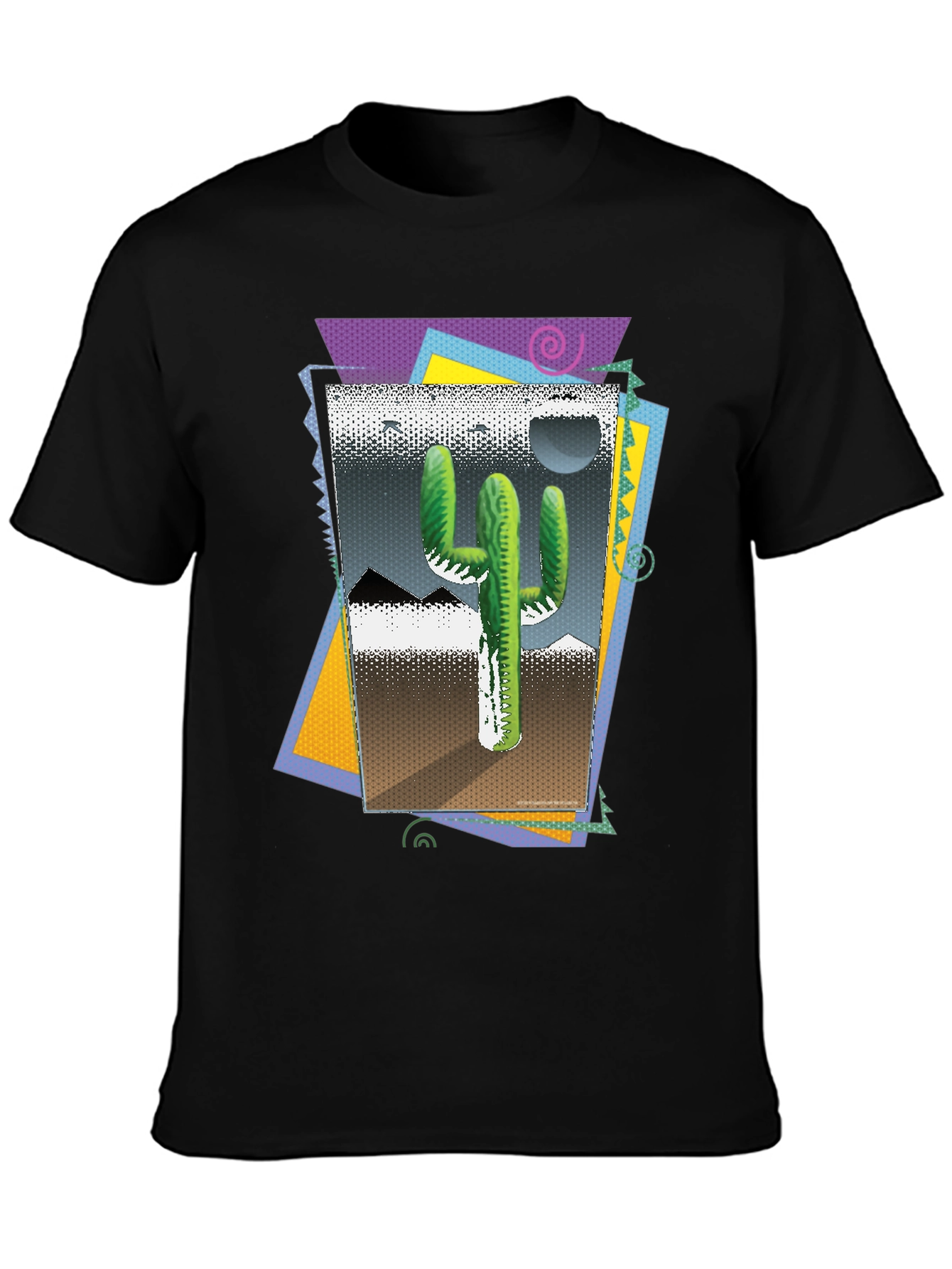 Cactus Desert T-Shirt - Retro Style Graphic Tee