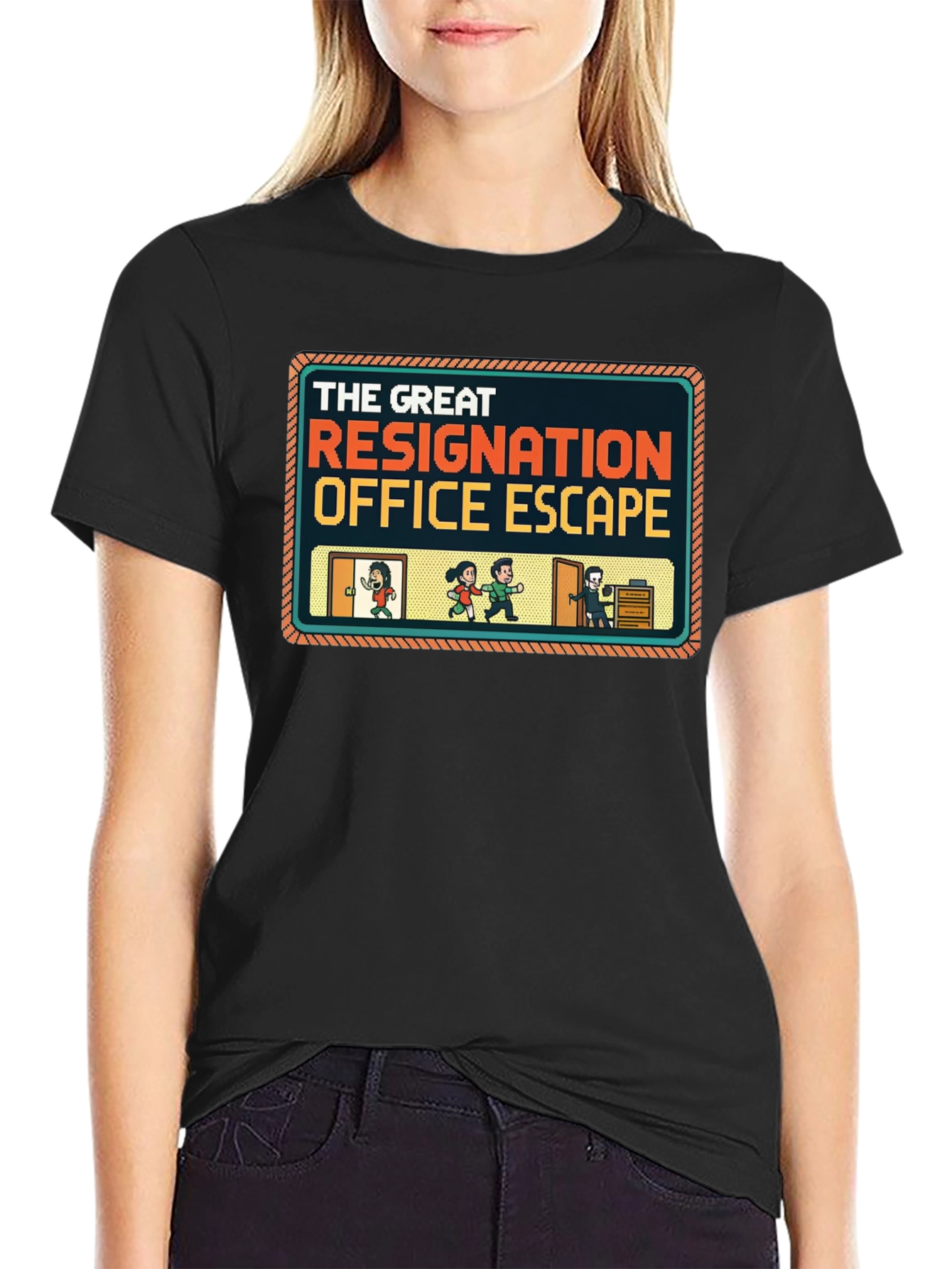 The Great Resignation Office Escape T-Shirt