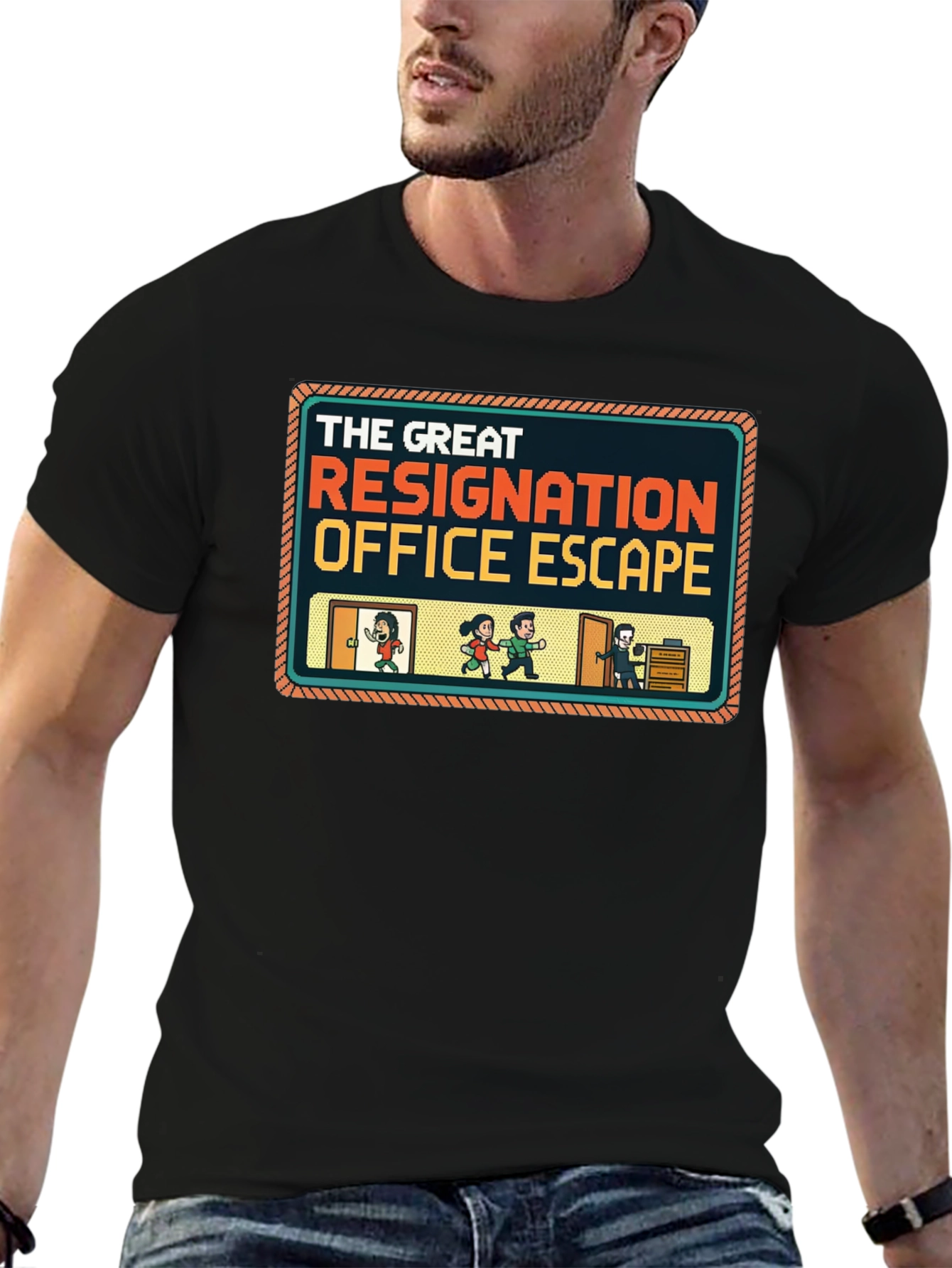 The Great Resignation Office Escape T-Shirt