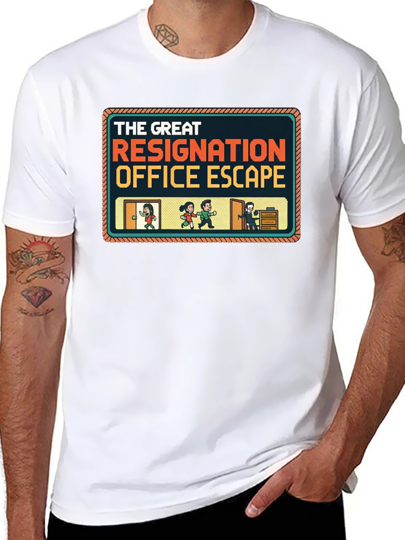 The Great Resignation Office Escape T-Shirt