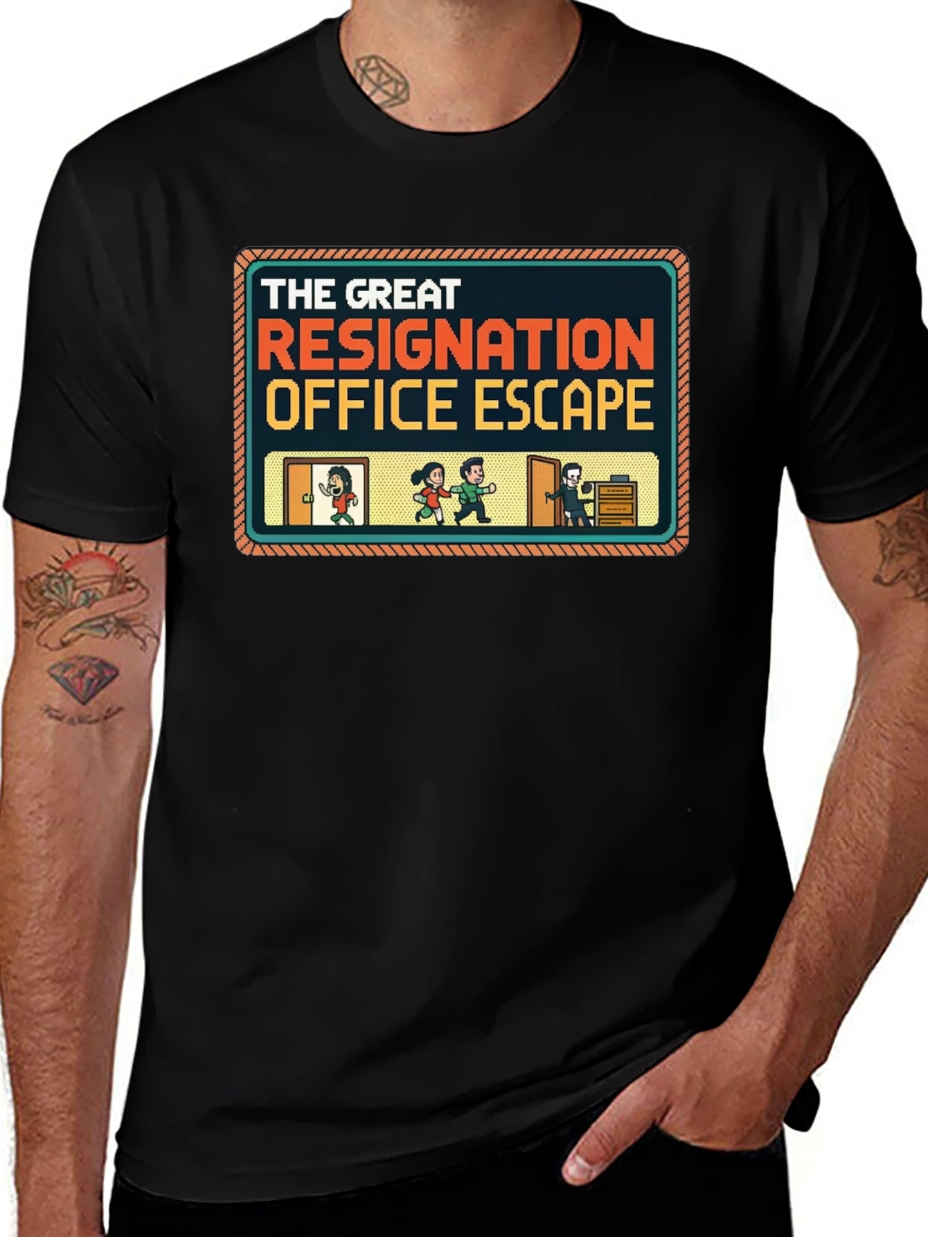 The Great Resignation Office Escape T-Shirt