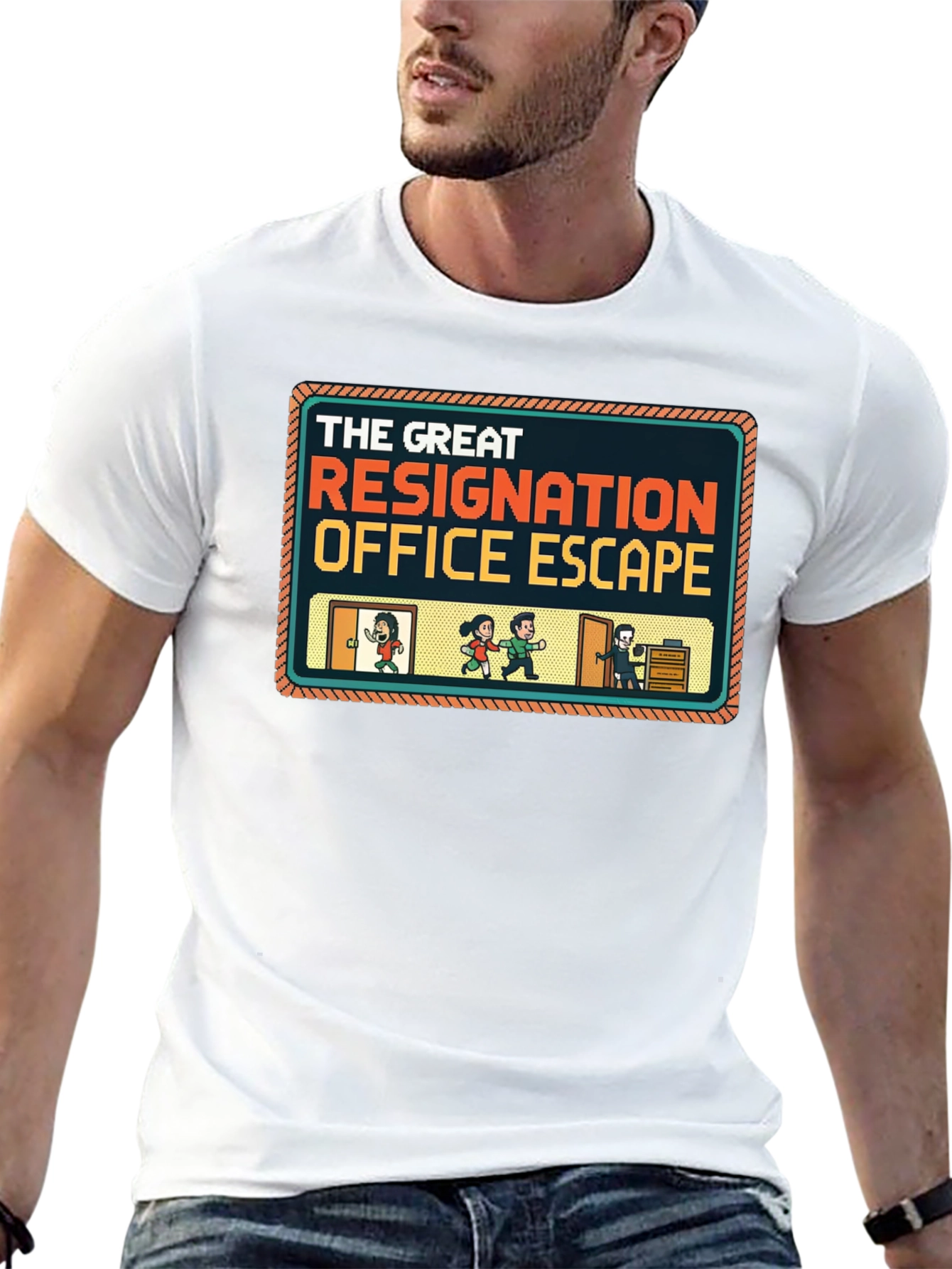 The Great Resignation Office Escape T-Shirt