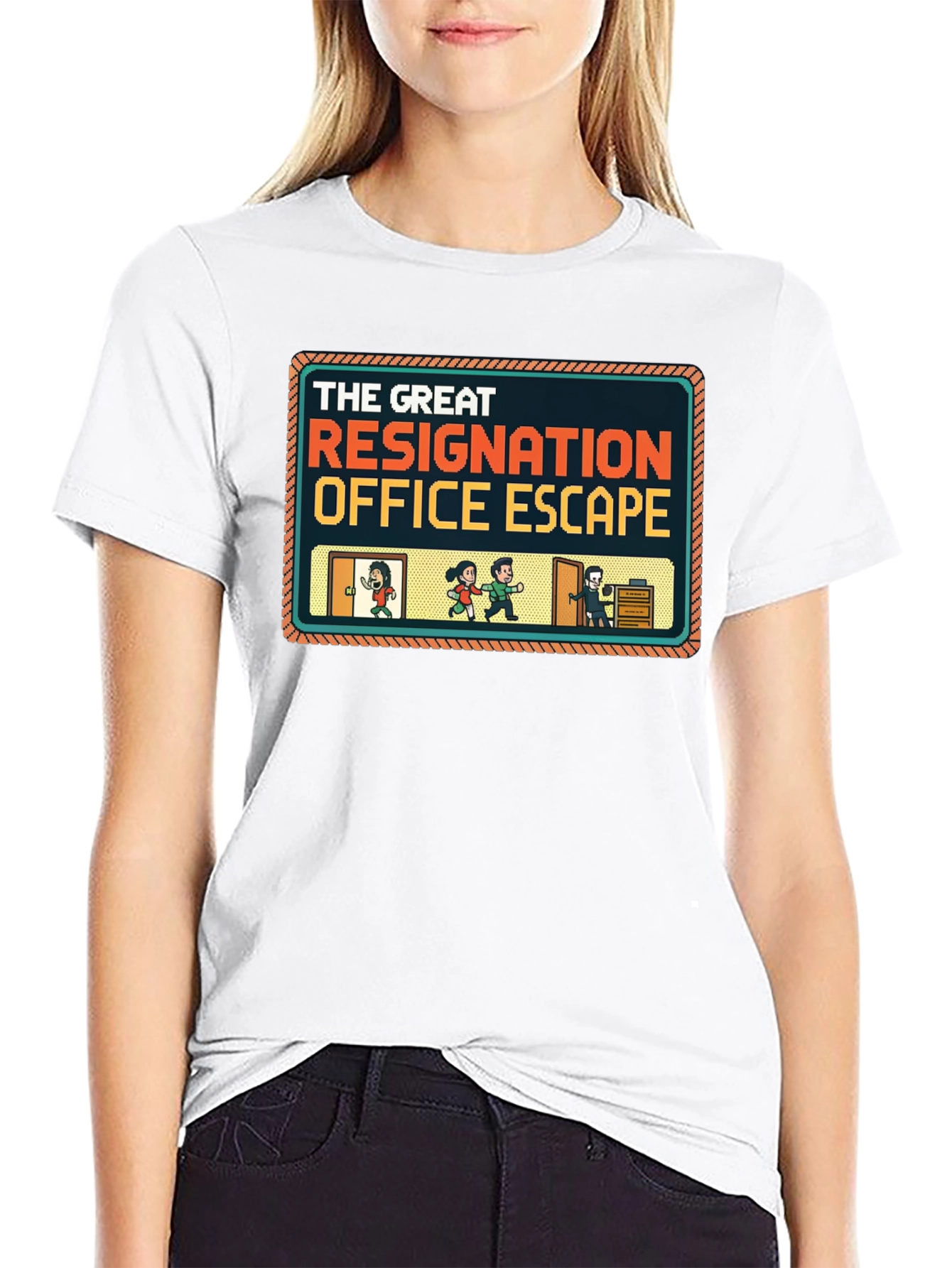 The Great Resignation Office Escape T-Shirt