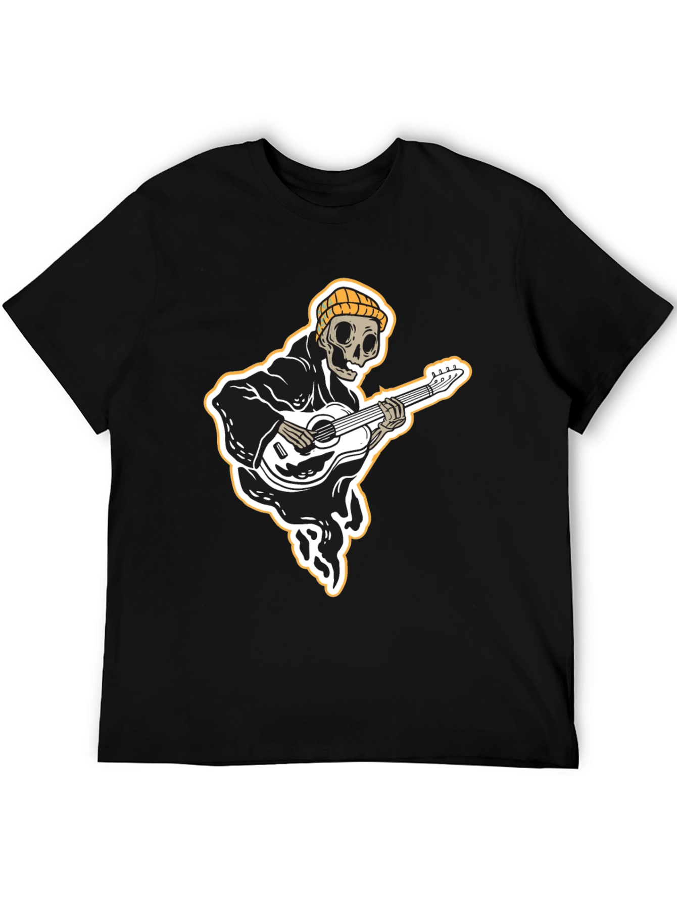 Skeleton Guitarist Graphic Tee