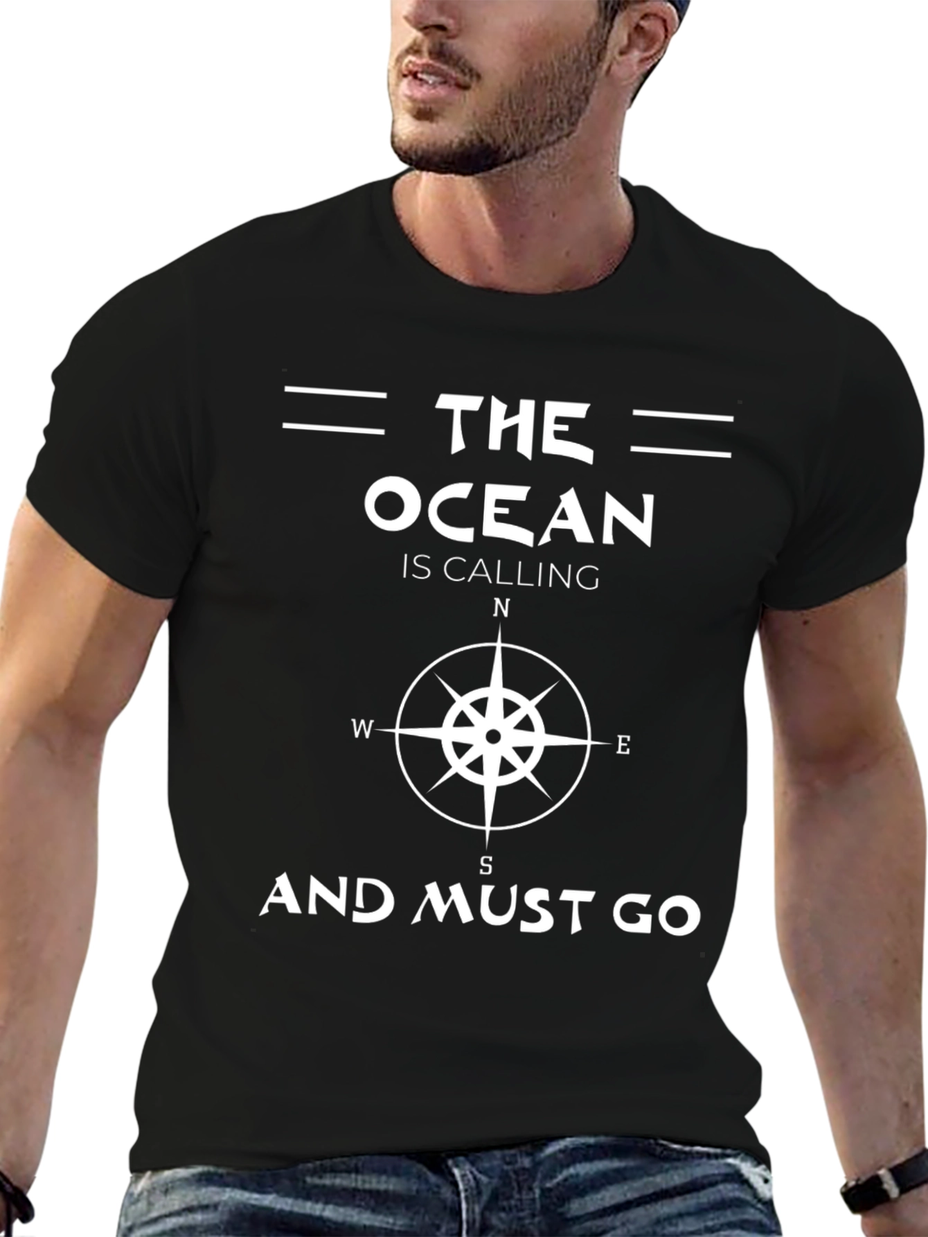Ocean Calling Graphic T-Shirt: Adventure Awaits