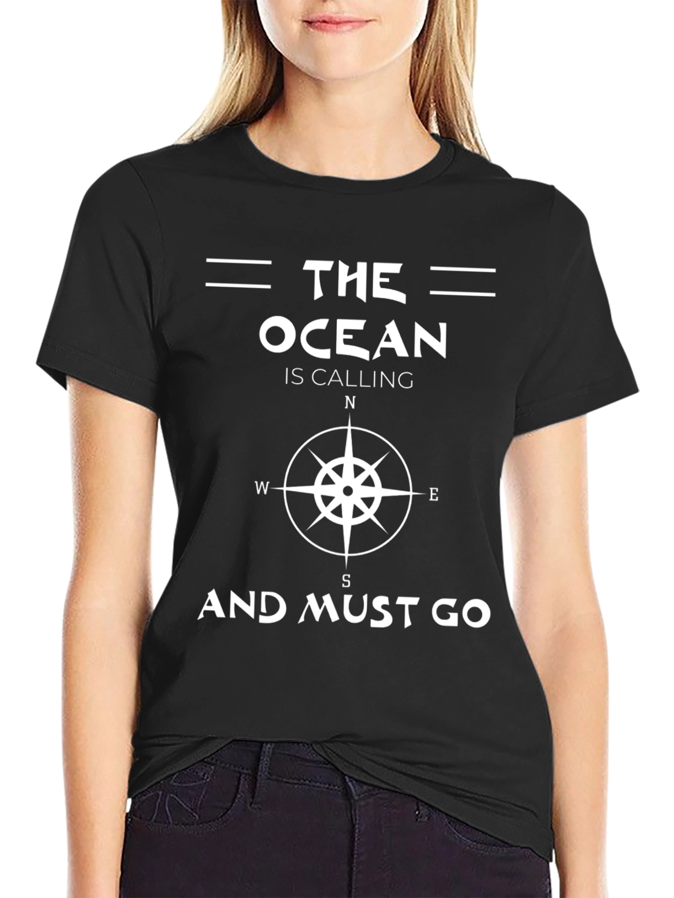 Ocean Calling Graphic T-Shirt: Adventure Awaits