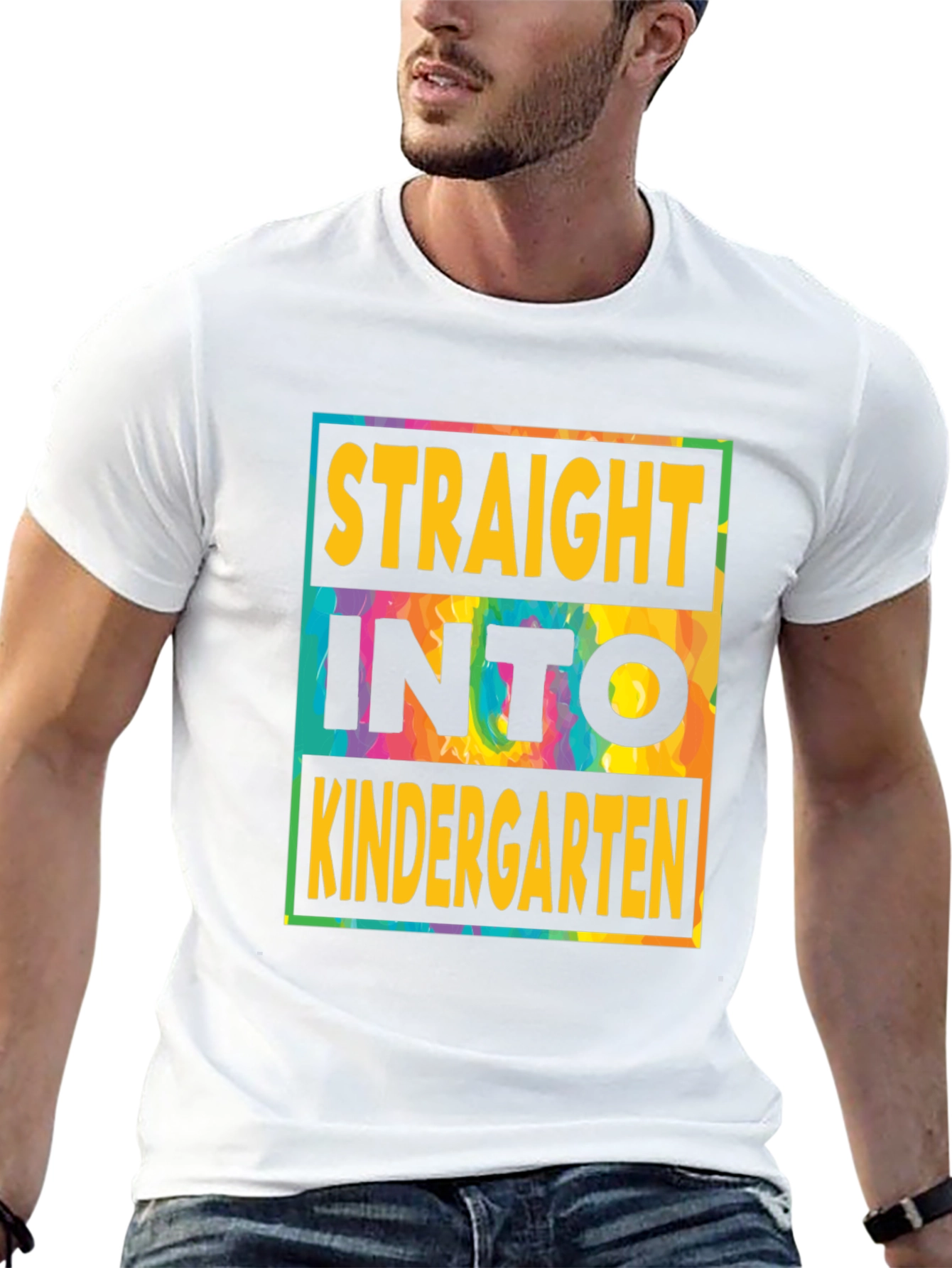 Straight Into Kindergarten Tee - Tie Dye Edition